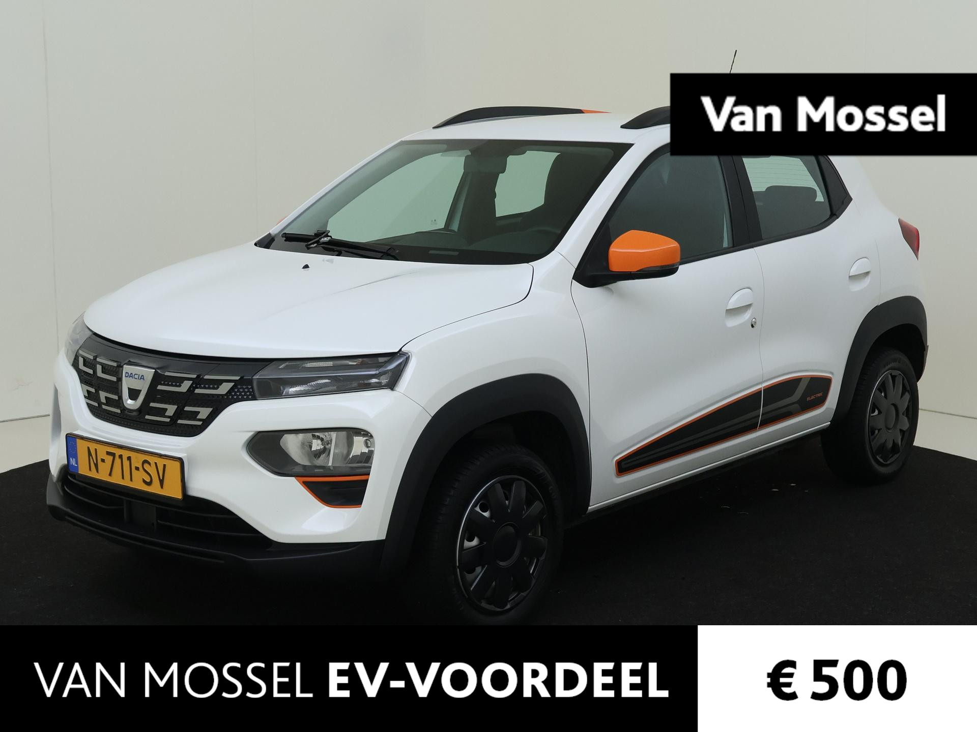 Dacia Spring Comfort Plus 27 kWh | Navigatie | Achteruitrijcamera | Leder | Airco