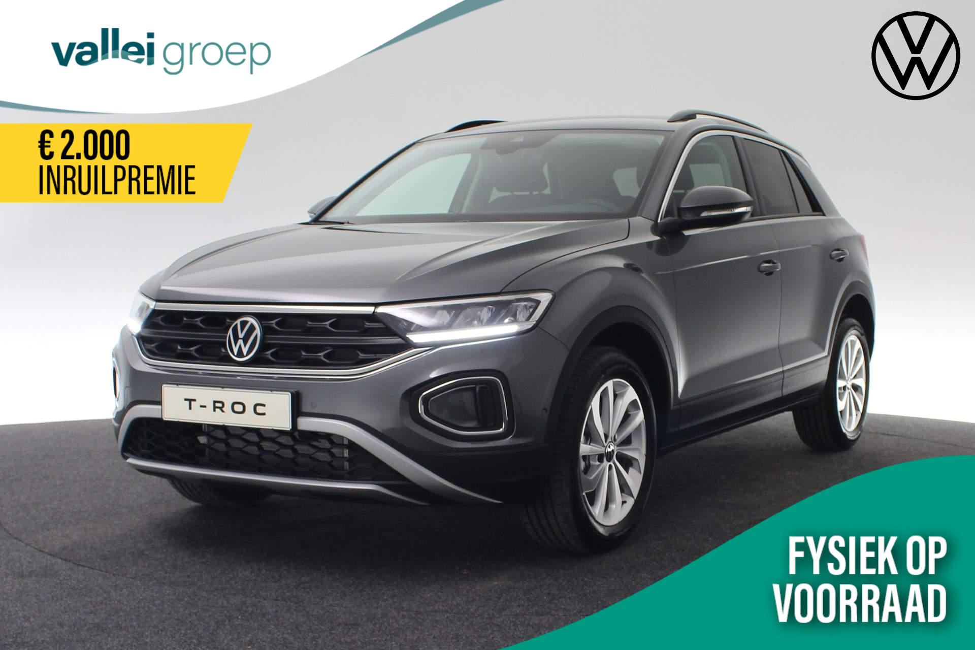 Volkswagen T-Roc Life Edition 1.0 116PK TSI | Camera | LED | ACC | Park Assist | 17 inch