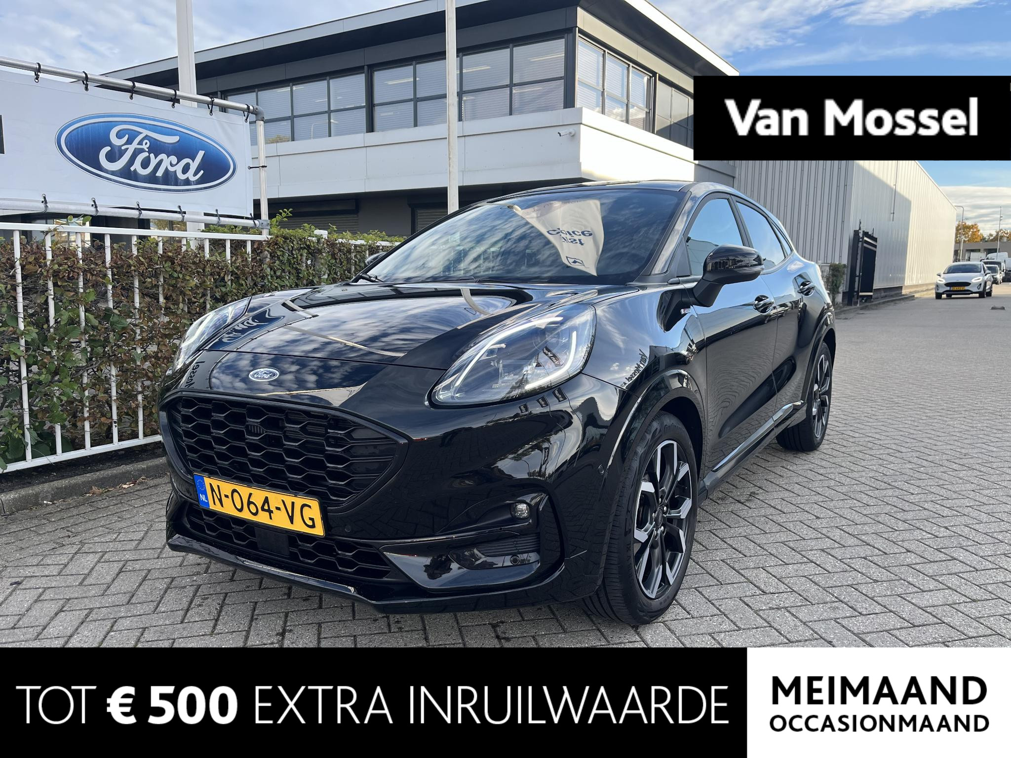 Ford Puma 1.0 EcoBoost Hybrid ST-Line X | Winterpack | Half lederen bekleding | Camera