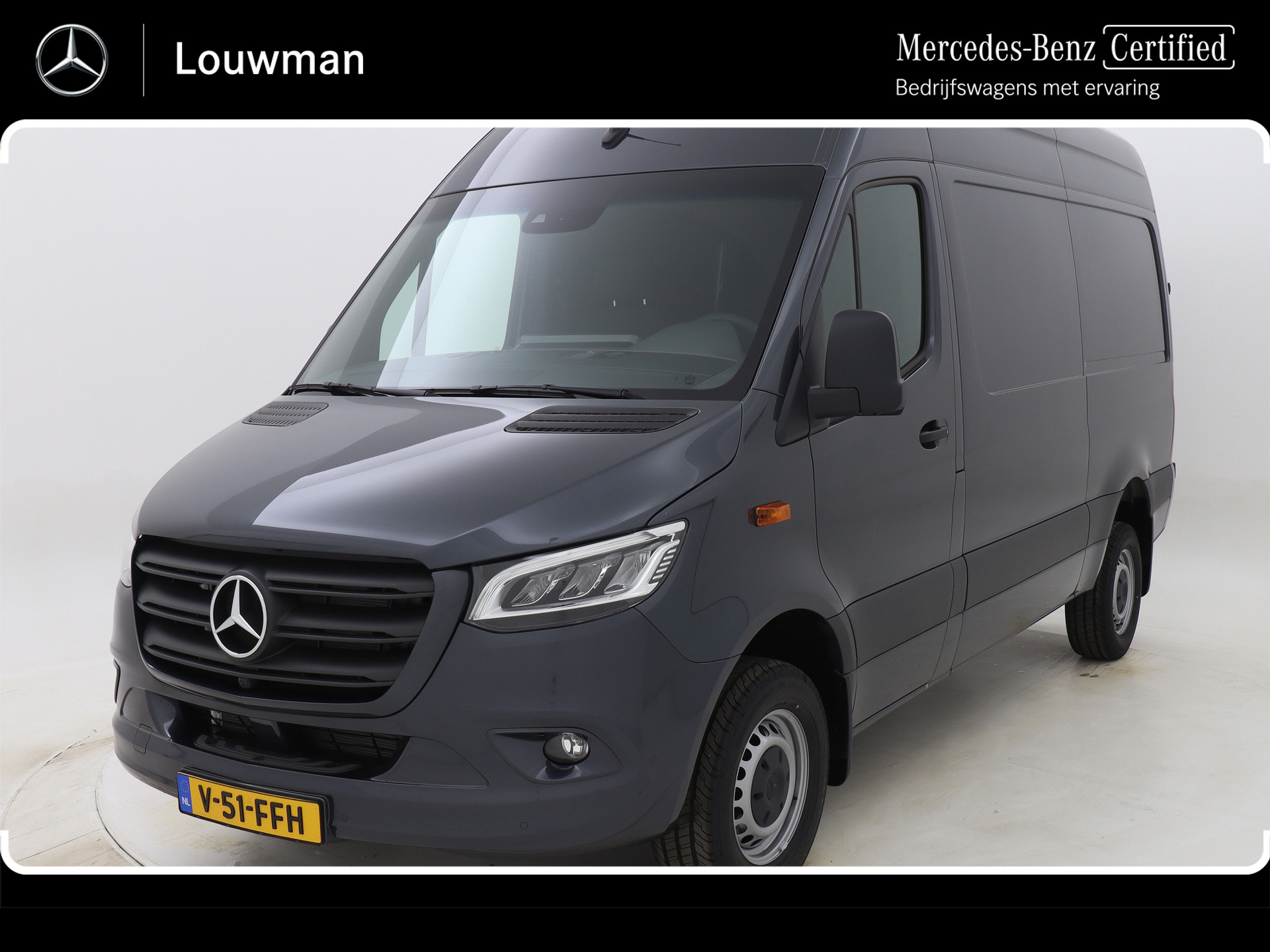 Mercedes-Benz Sprinter 419 1.9 CDI 366 L2H2 24 Maanden Mercedes-Benz Certified Garantie 9G-Automaat Nieuw BPM Vrij LED Navigatie Achteruitrijcamera