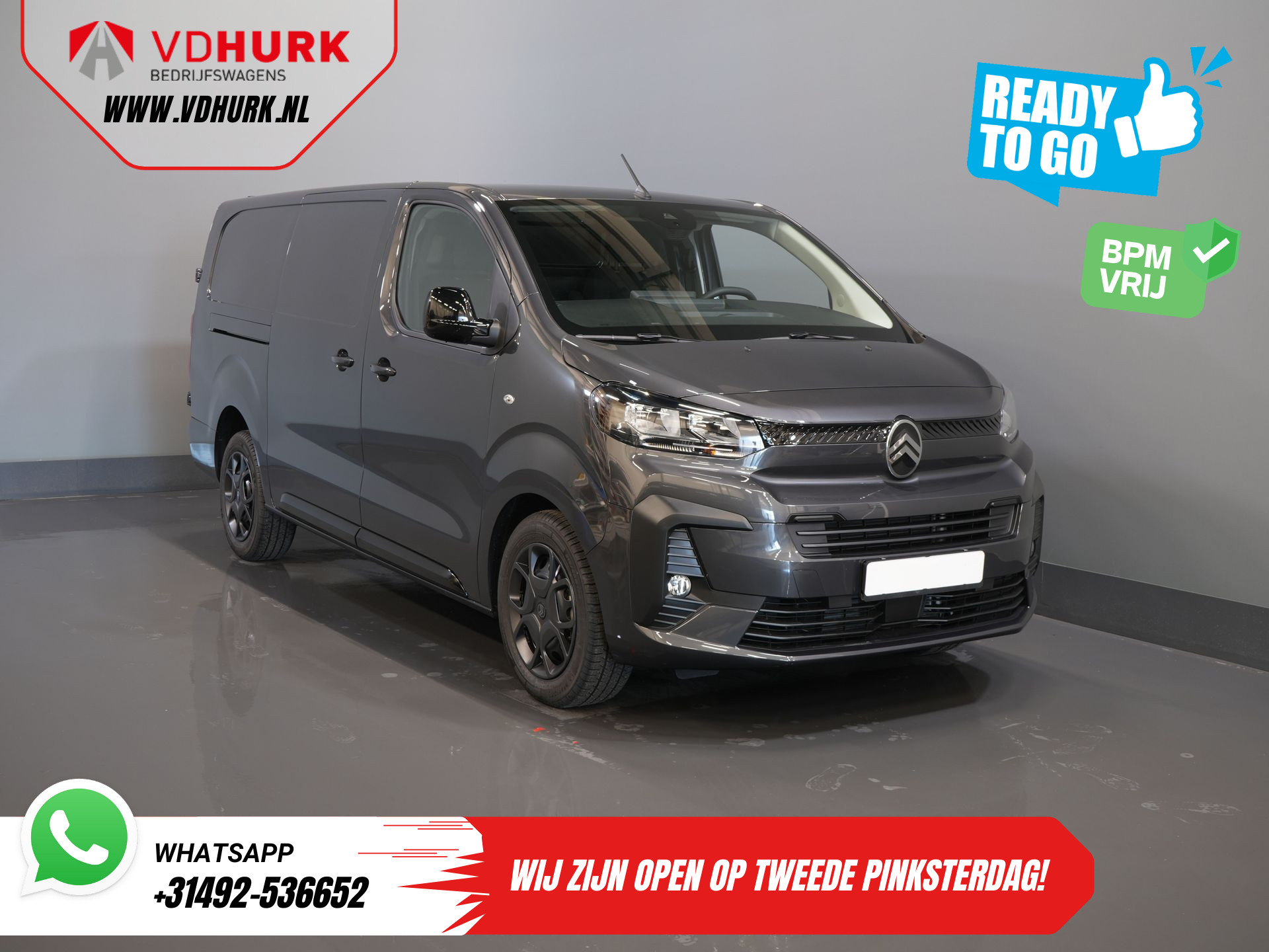Citroën Jumpy 2.0 HDI 180 pk Aut. L3 BPM VRIJ! Navi/ Carplay/ Camera/ PDC/ Cruise/ Airco