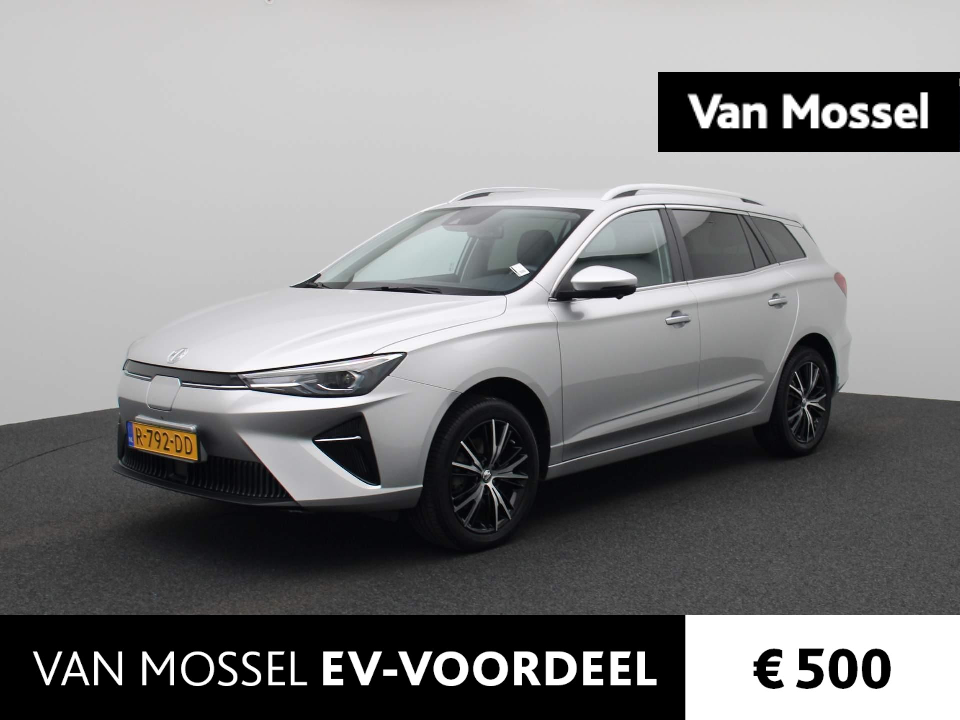 MG 5 Standard Range Luxury 50 kWh Trekhaak Afneembaar | 310 KM WLTP | ECC | Navi | Half-Leder | LMV | PDC | Cam |