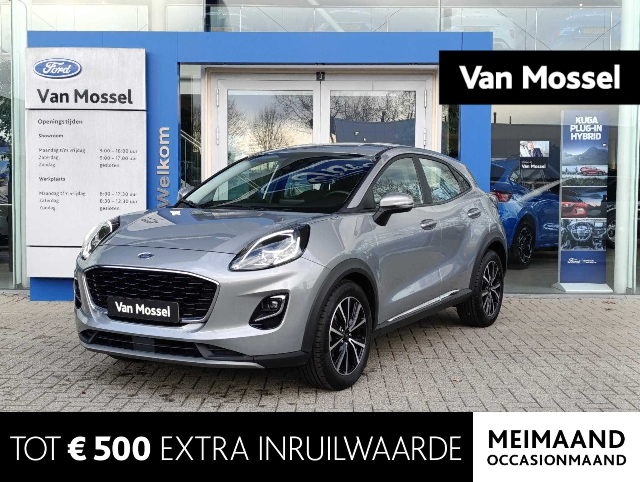 Ford Puma 1.0 EcoBoost Hybrid Titanium Navigatie | Cruise control | Airco | PDC | LMV | Apple carplay | DAB