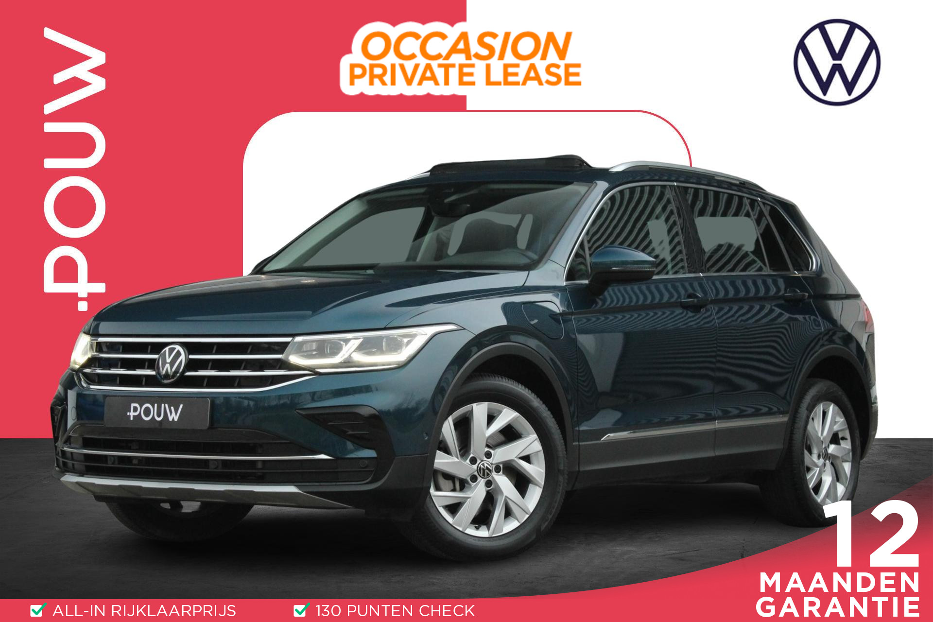 Volkswagen Tiguan 1.4 TSI eHybrid 245pk DSG Elegance Business | Panoramadak | Navigatie | Carplay / Android Auto
