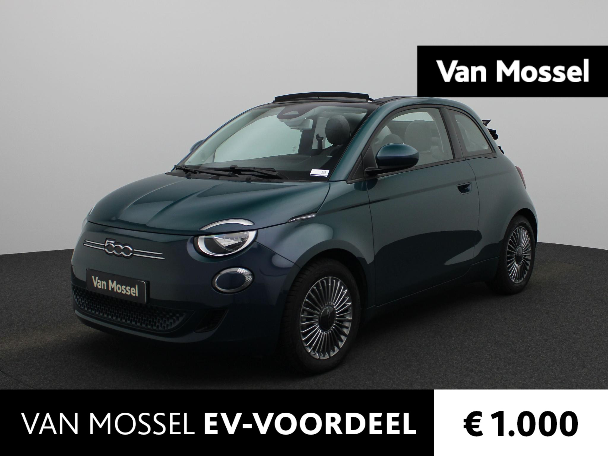 Fiat 500e C Icon 42 kWh | ACHTERUITRIJCAMERA | NAVIGATIE | CLIMATE CONTROL | CRUISECONTROL |