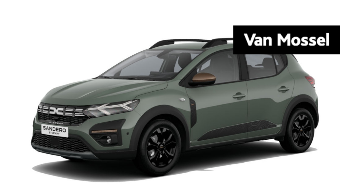 Dacia Sandero Stepway 1.0 ECO-G Extreme | Pack MediaNav | Pack Extreme | Camera | Keyless | 16" LMV | LED-Verlichting | Licht- & Regensensor | Cruise Control & Snelheidsbegrenzer | Apple Carplay & Android Auto