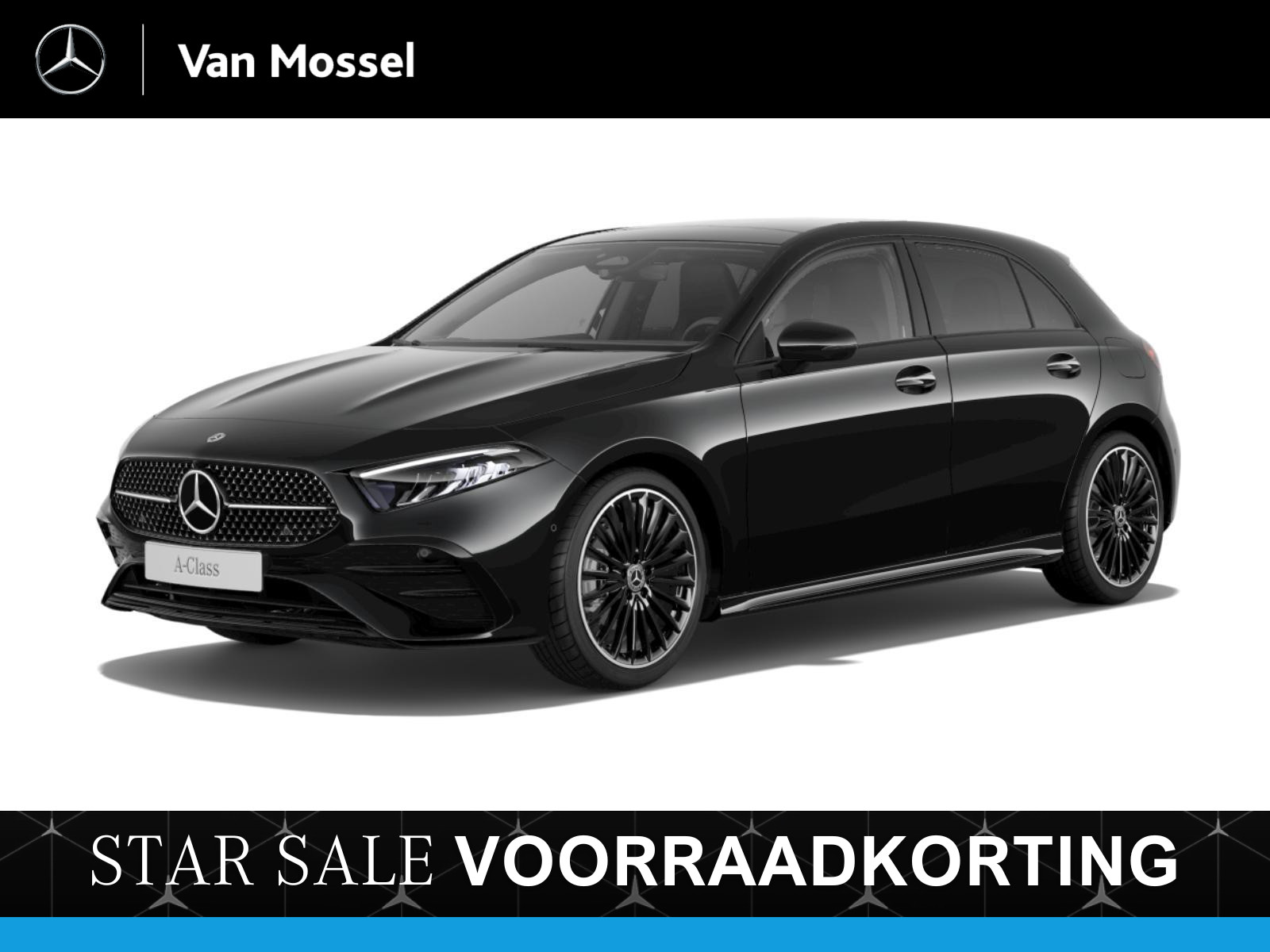 Mercedes-Benz A-Klasse 180 Star Edition AMG Line / Stoelverwarming / Achteruitrijcamera / Panorama-schuifdak /