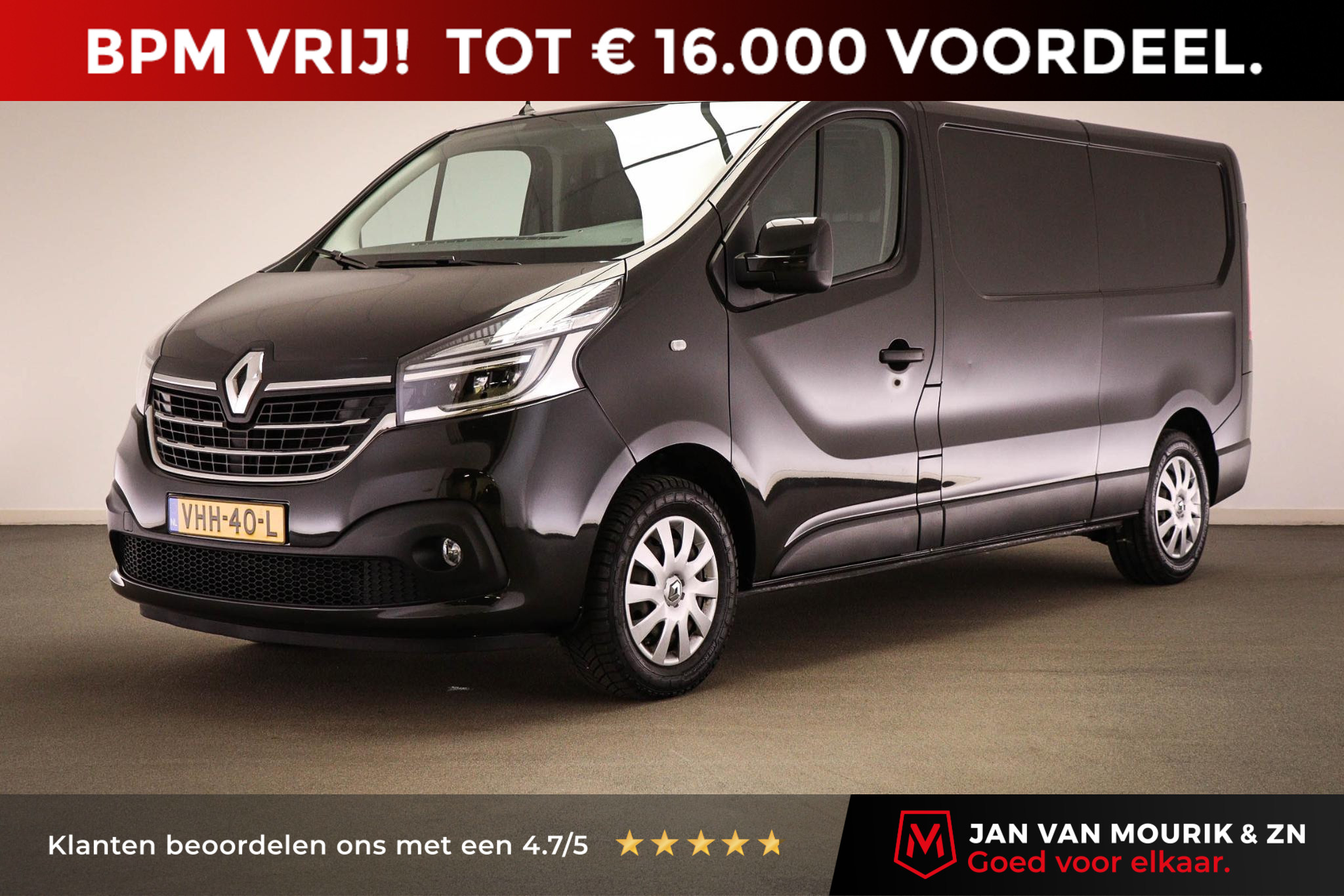 Renault Trafic 2.0 dCi 120 T29 L2H1 Work Edition | R LINK / SECURITE- PACK | LED | AIRCO | CRUISE | NAVI | DAB | PDC