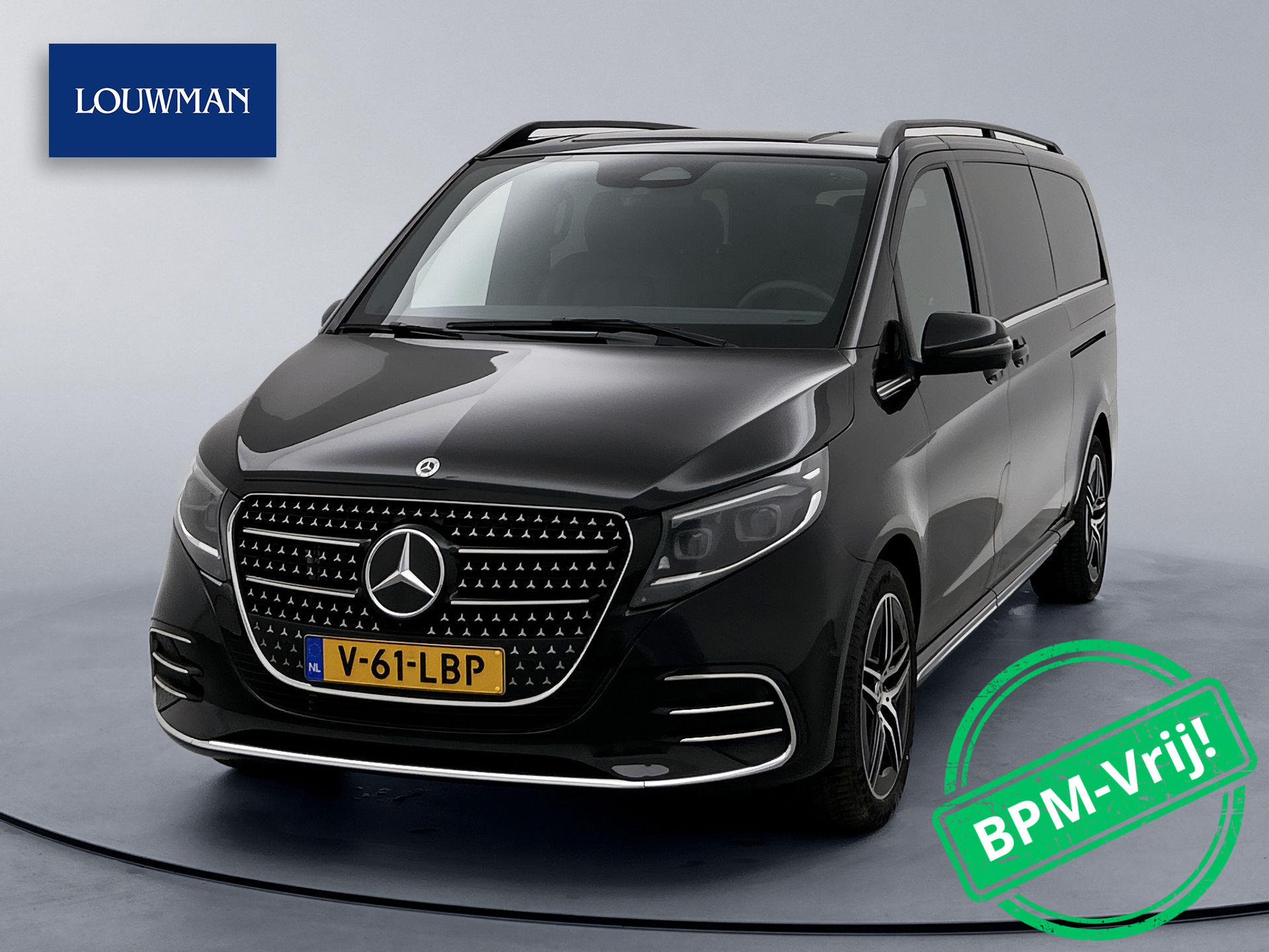 Mercedes-Benz V-Klasse 300d 4-MATIC Extra Lang AMG Avantgarde BPM-Vrij Dubbele Cabine 360 Graden Camera Elektrische Schuifdeuren Multibeam LED Adaptieve Cruise Control