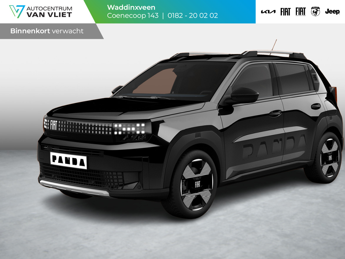 Fiat Panda Grande La Prima 44 kWh | Clima | Cruise | Camera | Apple Carplay | 17" | Navi | Winter Pack