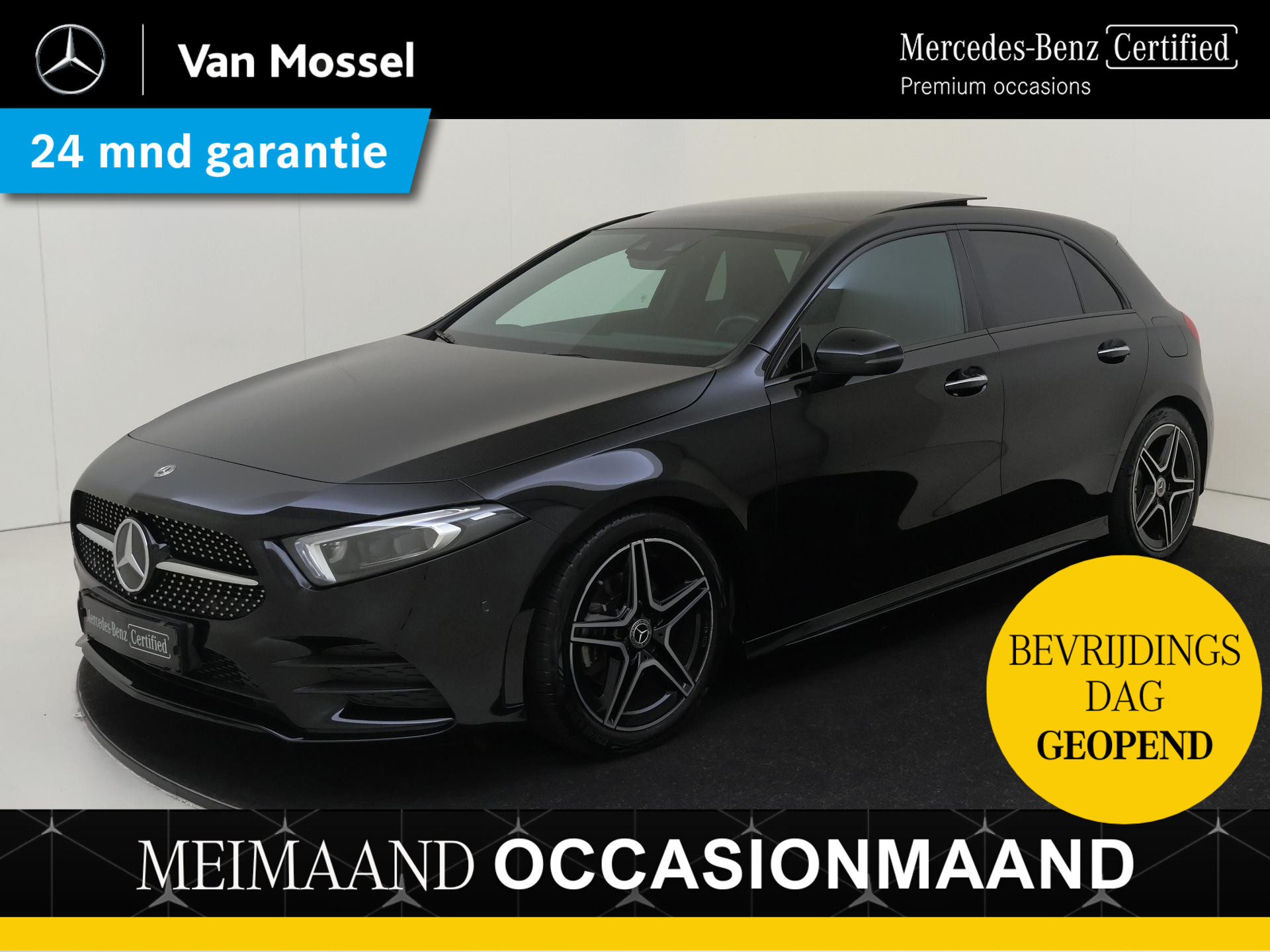 Mercedes-Benz A-Klasse 180 Business Solution AMG / Panoramadak/ Sfeerverlichting/ Memory/ Multibeam
