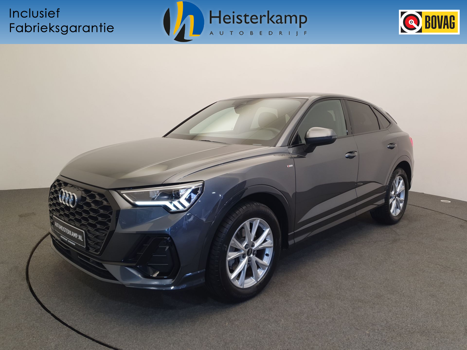 Audi Q3 Sportback 35 TFSI 150pk S-Line S-Tronic Wegklapbare trekhaak, Panoramadak, Camera