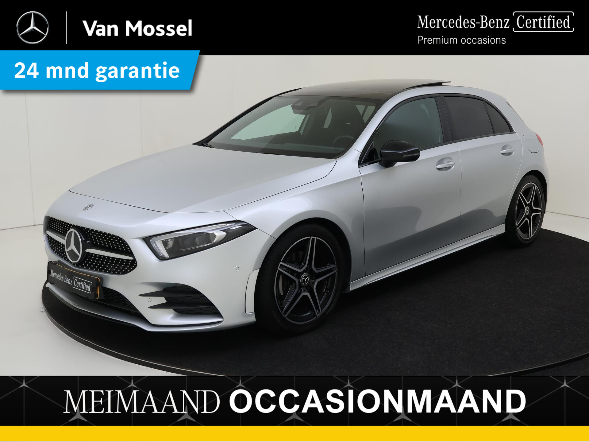 Mercedes-Benz A-Klasse 180 Business Solution AMG /Panoramadak / Night pakket/ 18 Inch /Memory stoelen