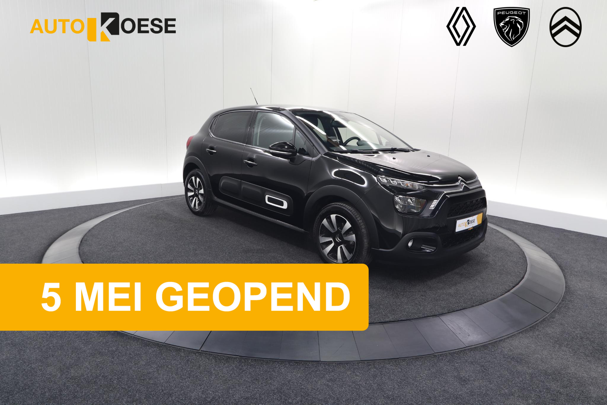 Citroën C3 PureTech 110 EAT6 Max | Apple Carplay | Parkeersensoren | 16 Inch Lichtmetalen Velgen