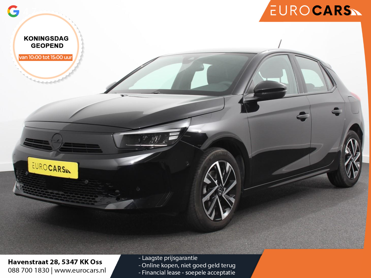 Opel Corsa 1.2 Turbo Automaat GS Line Airco Carplay Navi Cruise Control Full LED 16" Black Wheels PDC VA + Camera Virtual Cockpit