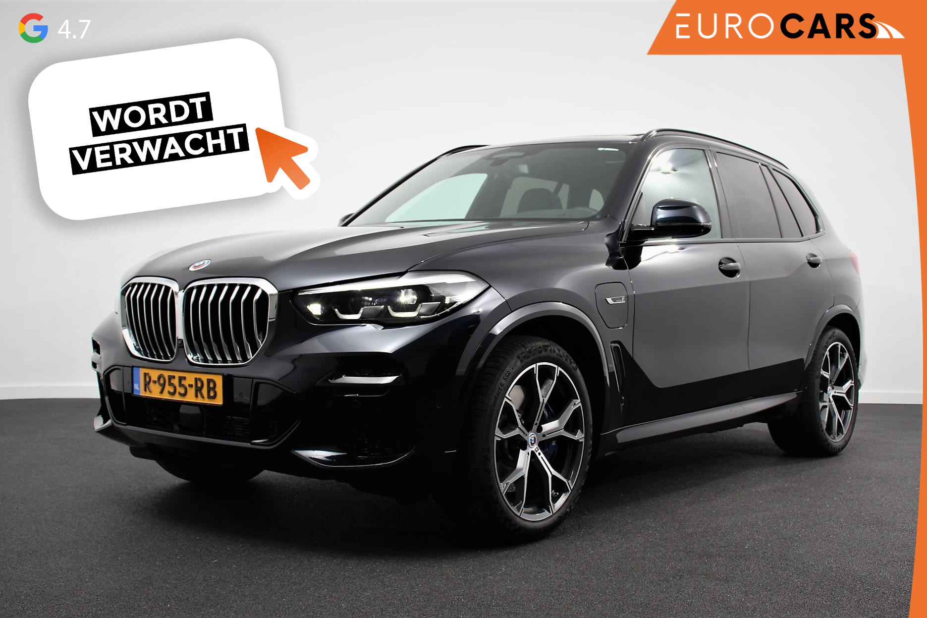 BMW X5 xDrive45e 394pk High Executive M-Sport PHEV 6 cilinder | Panoramisch schuif-kantel dak | Harman Kardon | Head up display | Lederen bekleding | Electrische verstelling comfort stoelen