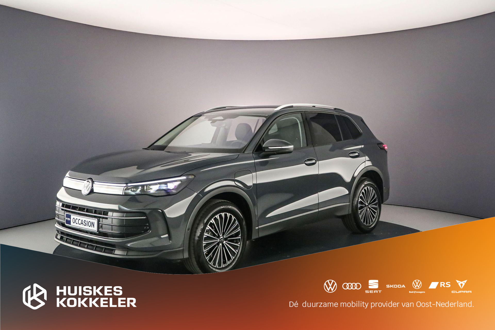 Volkswagen Tiguan Life Edition 1.5 eHybrid 204pk DSG Automaat Adaptive cruise control, Achteruitrijcamera, Elektrische achterklep, Stuurwiel verwarmd, LED koplampen, Stoelverwarming, Parkeersensoren