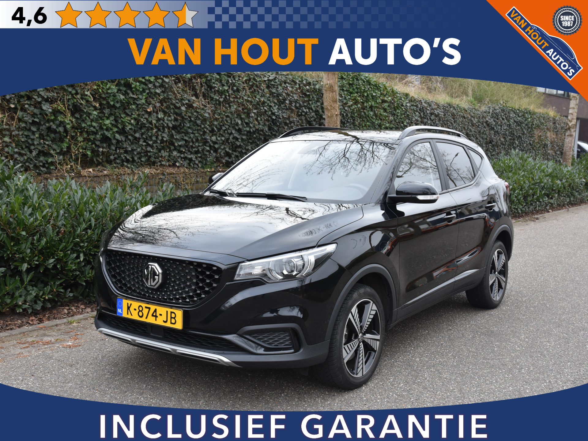MG ZS-EV Luxury 45 kWh | LEDER | PANORAMADAK| CARPLAY