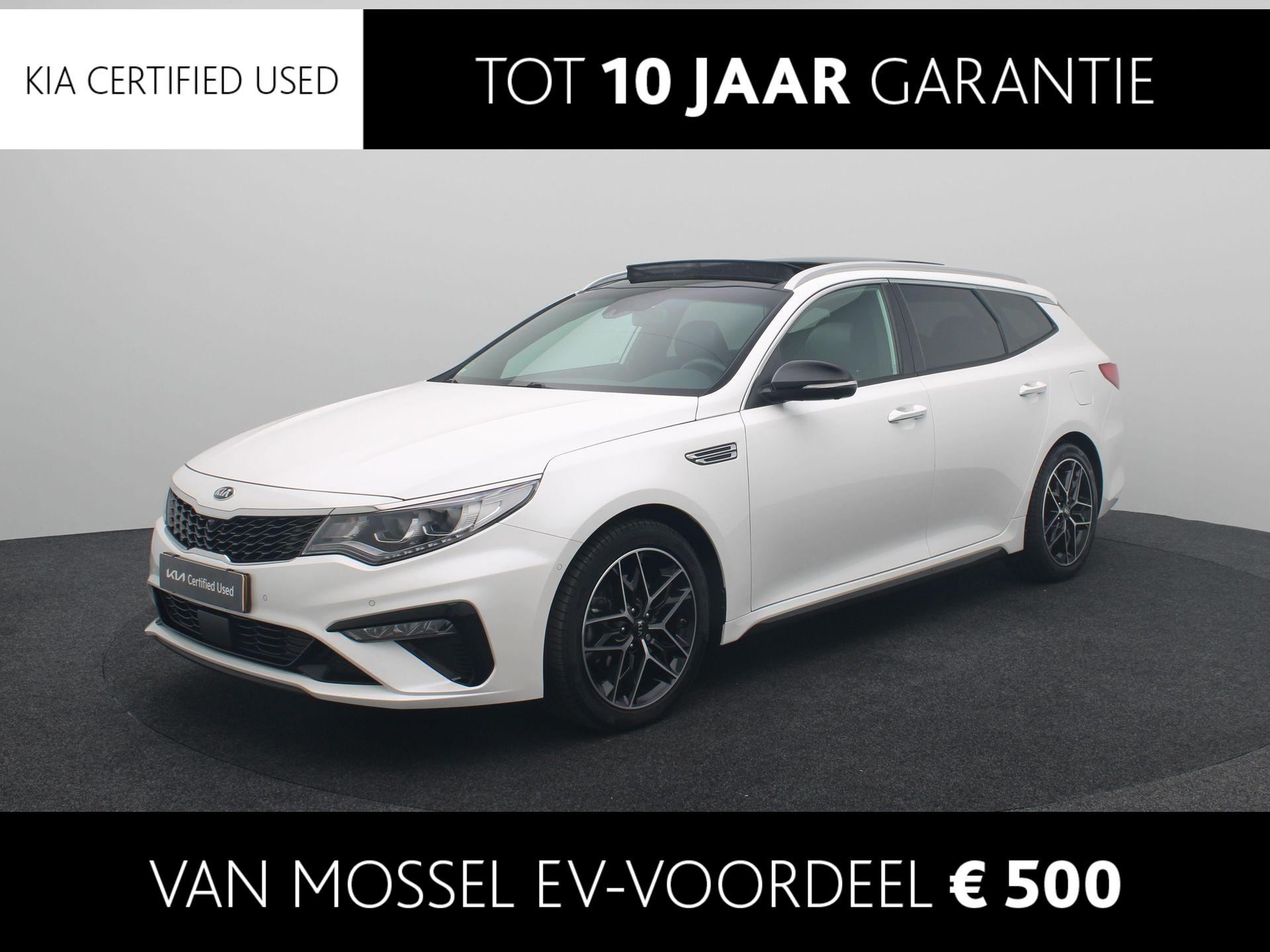 Kia Optima Sportswagon 1.6 T-GDI GT-Line | Automaat | 177PK | Leder | Stoel/Stuurverwarming | Trekhaak |