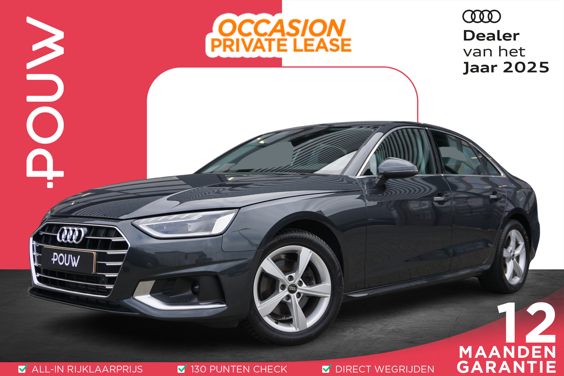 Audi A4 Limousine 35 TFSI 150pk Advanced Edition | MMI Navigatie | Smartphone Interface | Sportstoelen | LED Koplampen