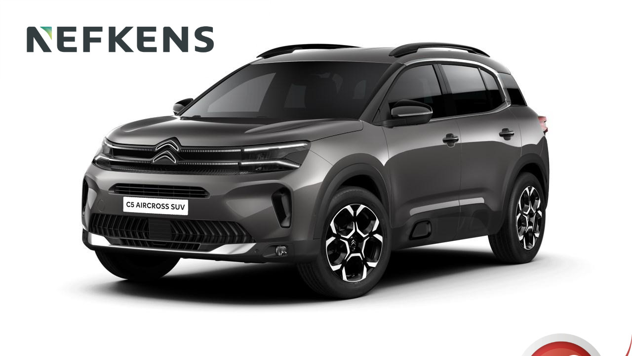 Citroën C5 Aircross 1.2 Hybrid 136 PK Max Automaat | Showmodel | Plan uw showroombezoek VANDAAG! | Panoramisch schuif-kanteldak | Elektrische achterklep | Navigatie | Climate control | Apple Carplay\Android Auto
