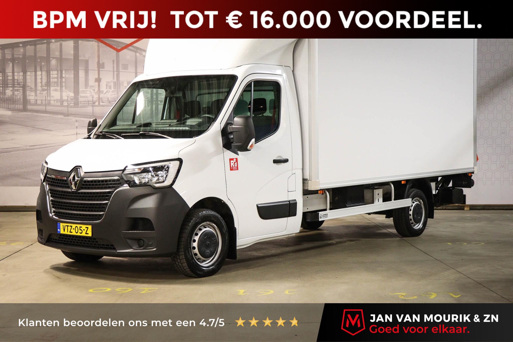 Renault Master T35 2.3 dCi 145 L3 EL Energy | BAKWAGEN | LAADKLEP | AIRCO | CRUISE | DAB | APPLE | CAMERA