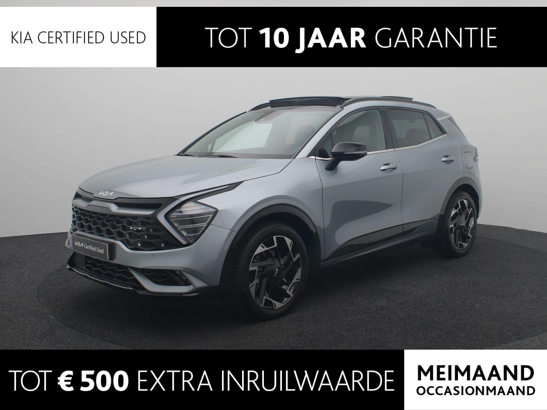 Kia Sportage 1.6 T-GDi Plug-in Hybrid AWD GT-Line Pano Dak | Stoelverwarming | LM Velgen 18" | Camera | Navi | Clima | PHEV