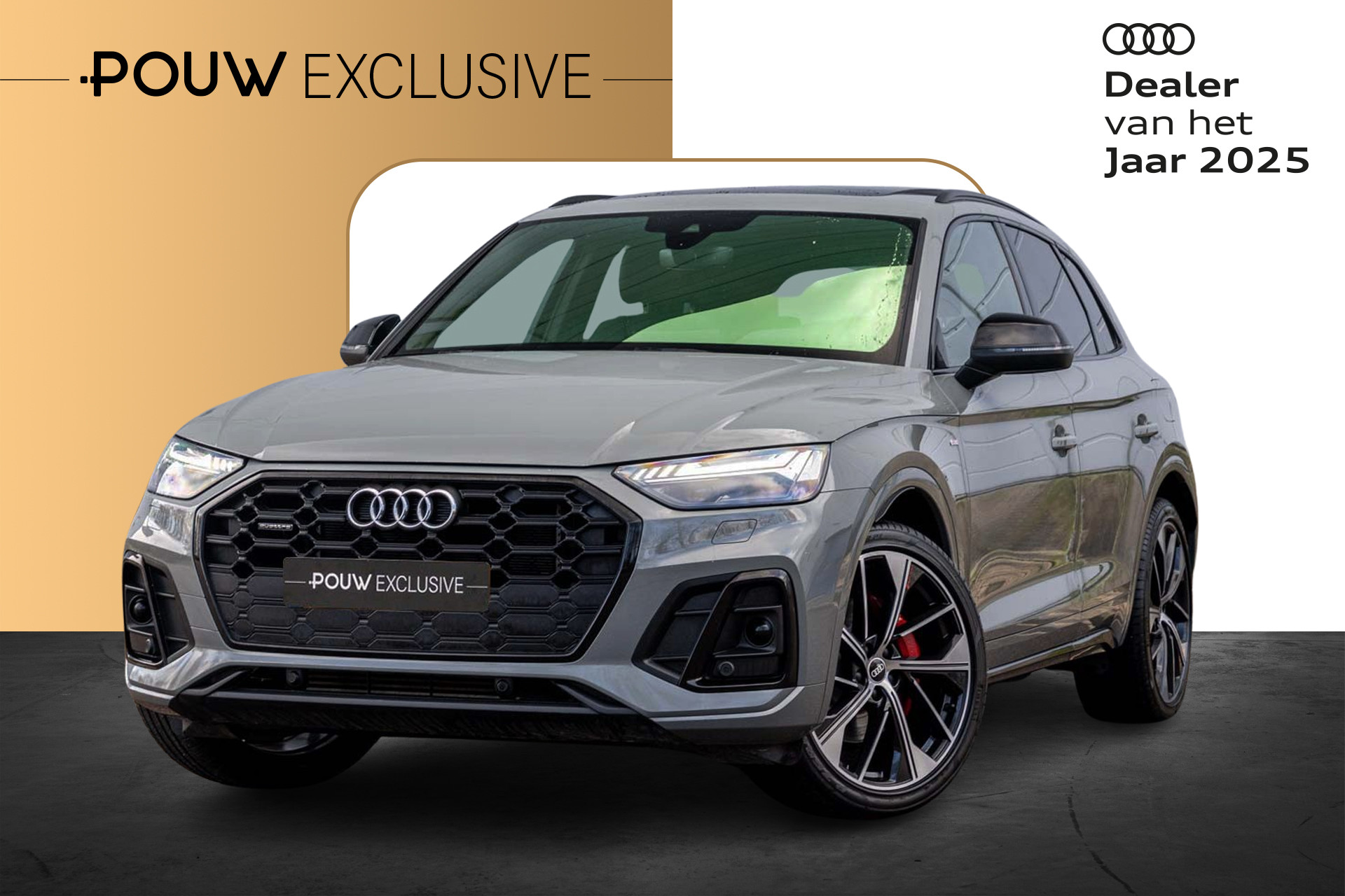 Audi Q5 55 TFSIe 367pk PHEV S edition | Panoramadak | Luchtvering | Keyless | Tourpakket