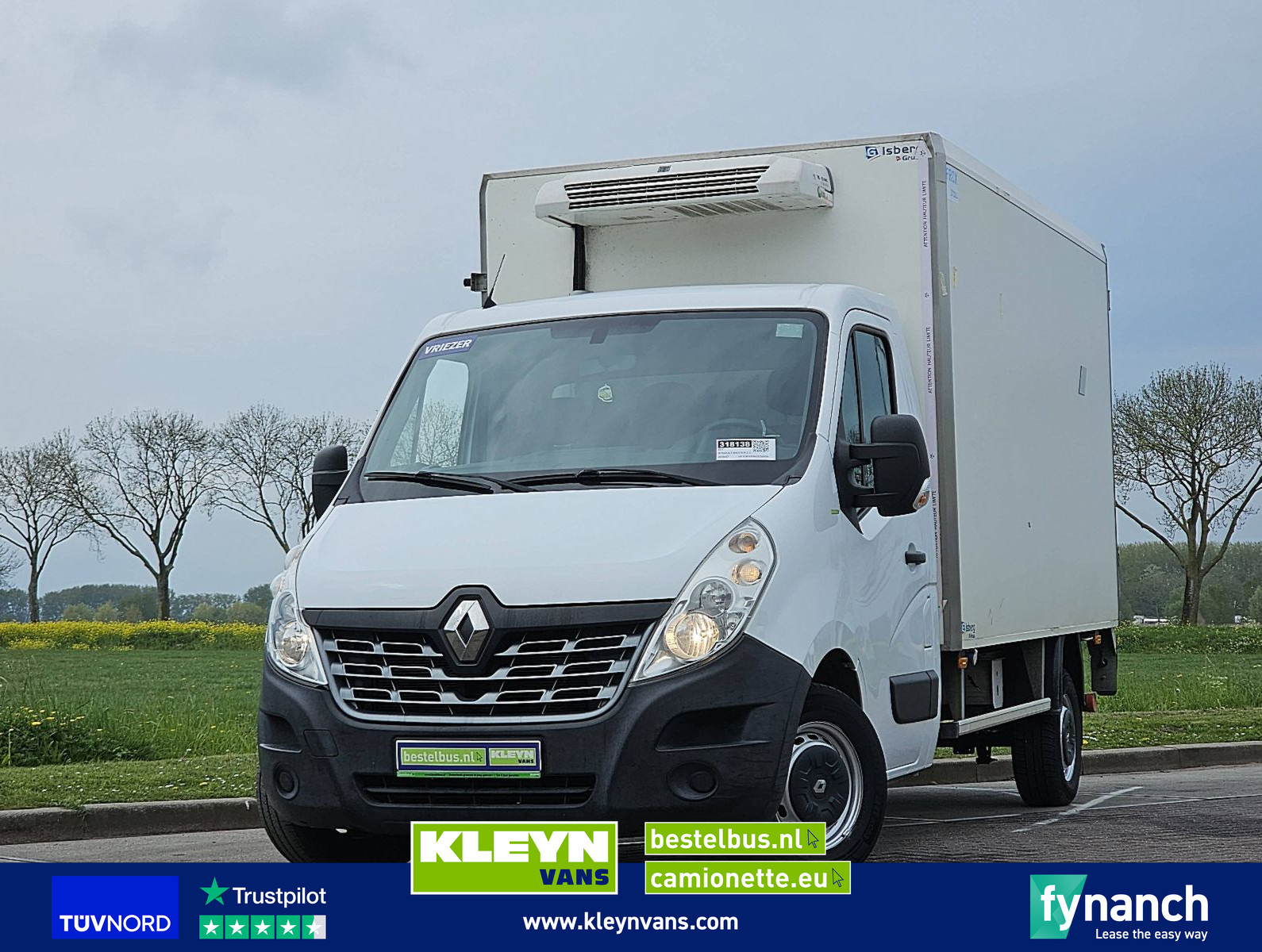 Renault Master 2.3 Koelwagen Laadklep!