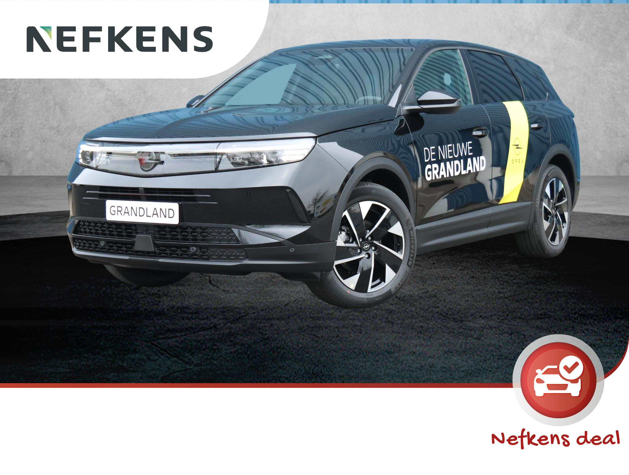 Opel Grandland 1.2 Turbo Hybrid GS | Stoel/Stuur verwarmd | Intellilux LED koplampen | Navigatie | Apple CarPlay/Android Auto | Adpt. cruise control | AGR-Stoelen