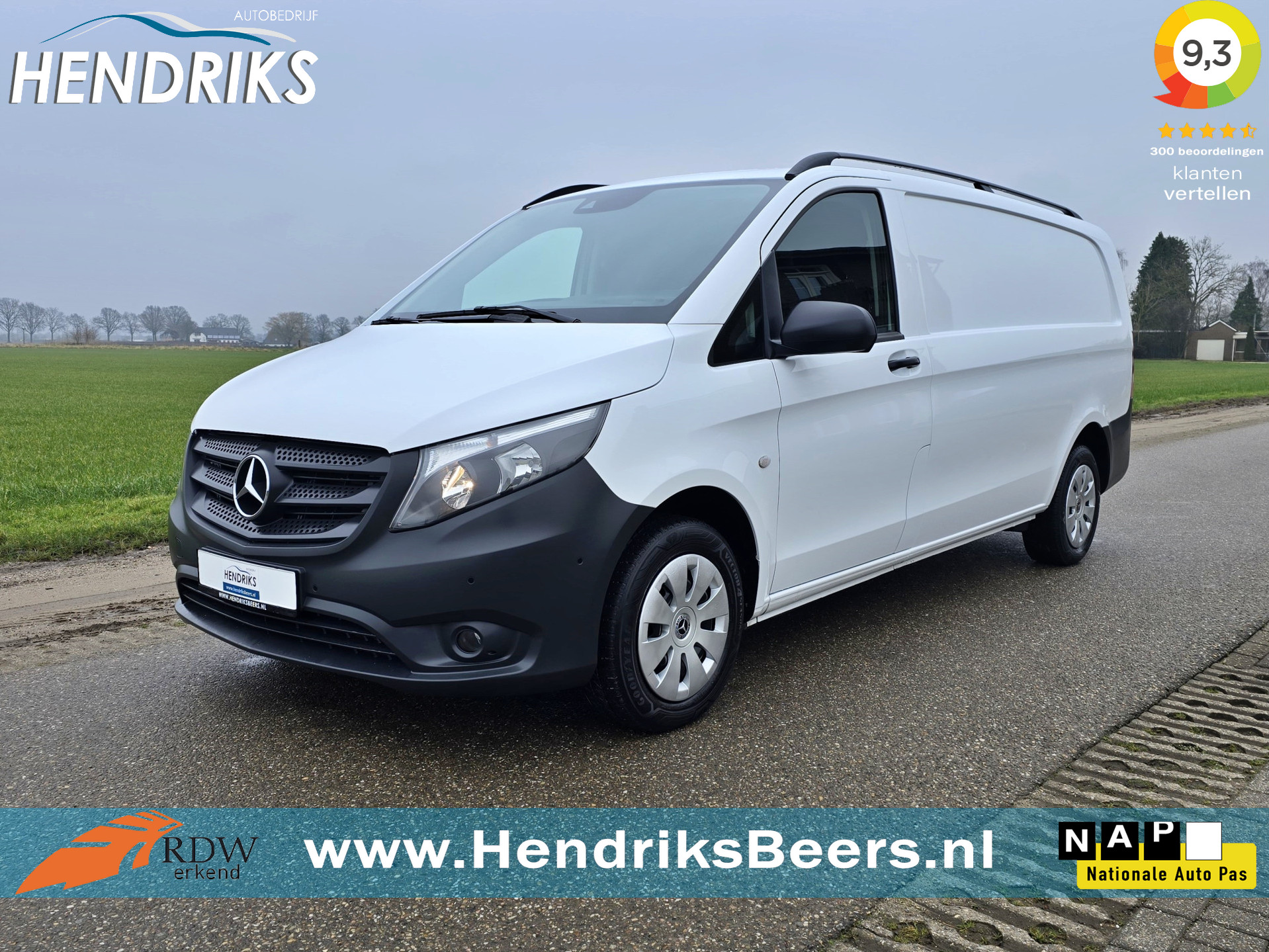 Mercedes-Benz Vito 116 CDI L3 H1 - 160 Pk - Euro 6 - Airco - Cruise Control