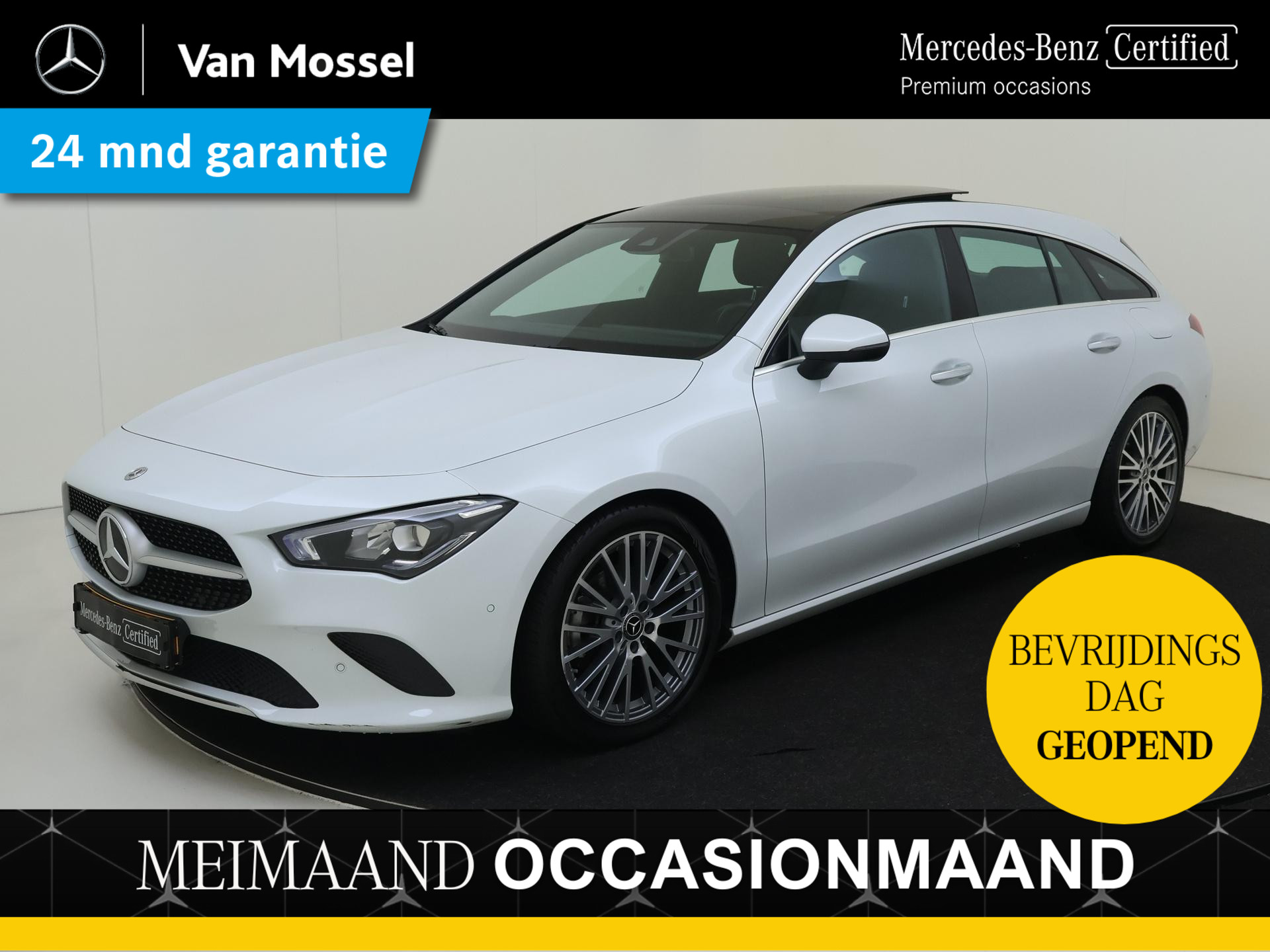 Mercedes-Benz CLA Shooting Brake 180 Luxury Line / Stoelverwarming / Achteruitrijcamera / Panaroma-schuifdak /
