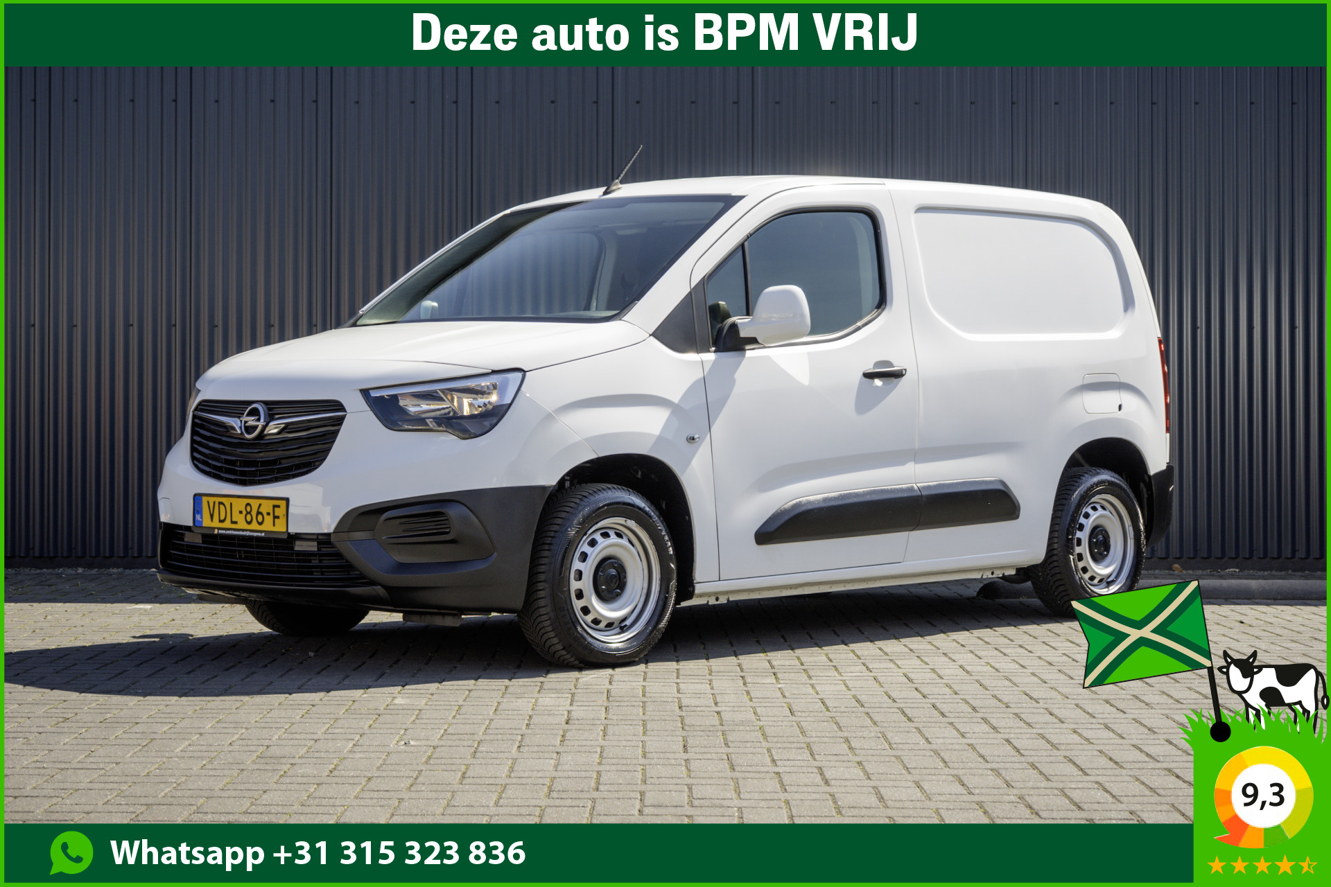 Opel Combo 1.5D L1H1 | Cruise | PDC Achter | Retro Multimedia Design | Airco | Euro 6