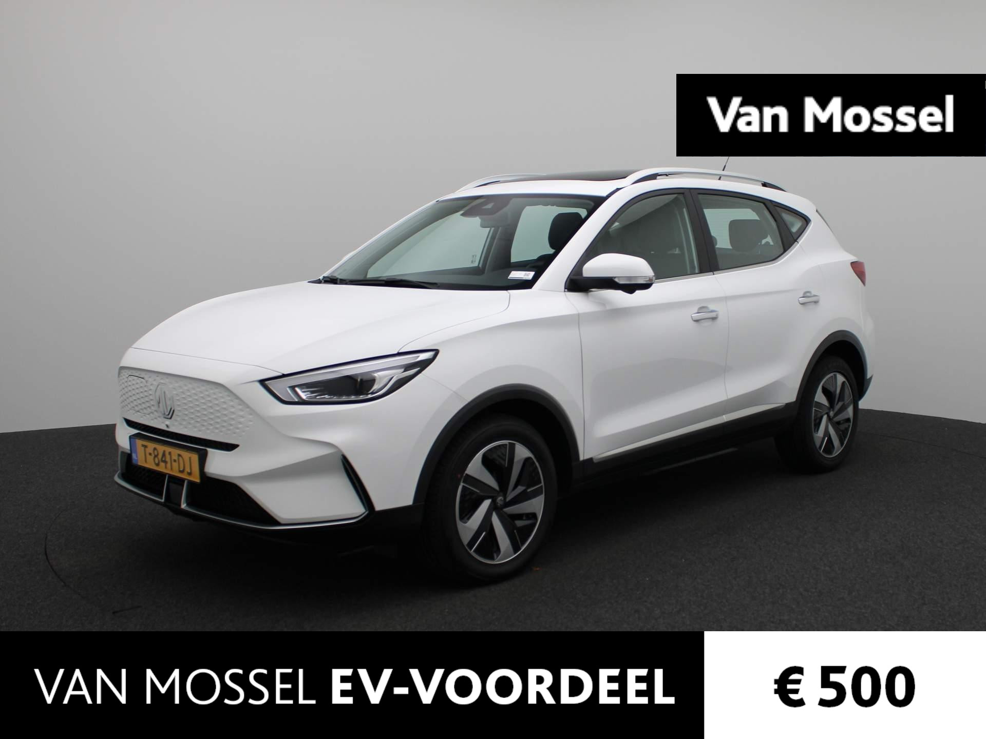 MG ZS-EV Standard Range Luxury 50 kWh | Leder | Panoramadak | Led Koplampen | Navi | 360 Camera | Stoelverwarming |