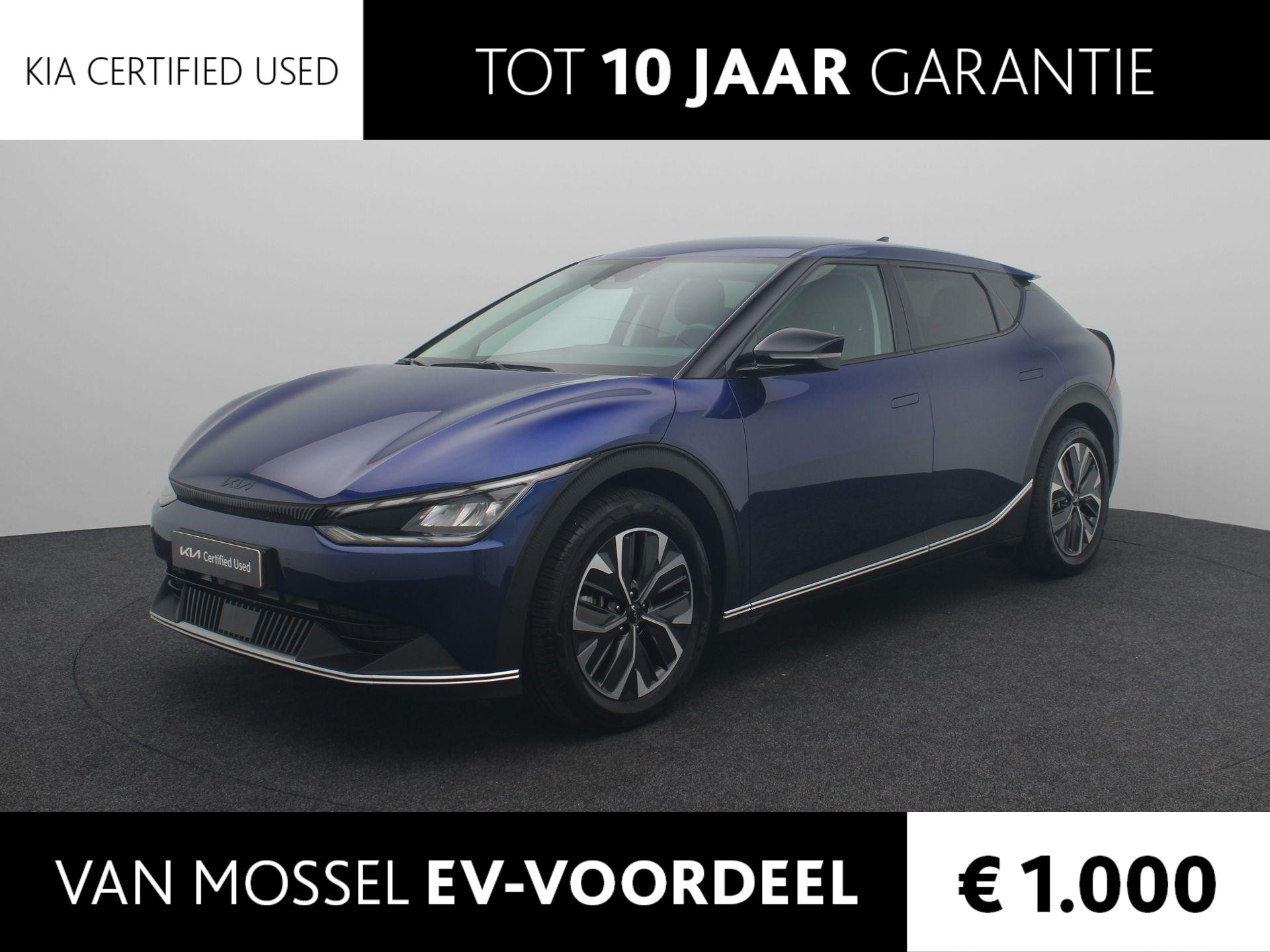 Kia EV6 Light Edition 58 kWh | Navigatie | Climate Control | Lm velgen | Parkeersensoren | Camera | Snel laden! |