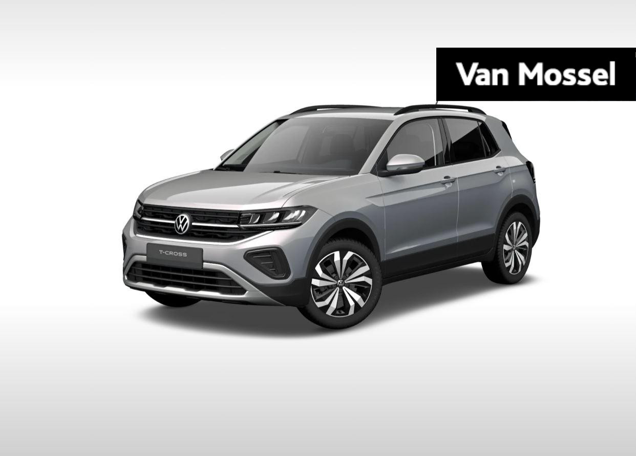 Volkswagen T-Cross 1.0 TSI Life Edition 116 PK Automaat | Apple Carplay | Navigatie | Parkeersensoren | Stoelverwarming | Achteruitrijcamera | Keyless | Climate Control | 17'' Lichtmetalen Manila Velgen | LED Koplampen | Verkeerstekenherkenning |