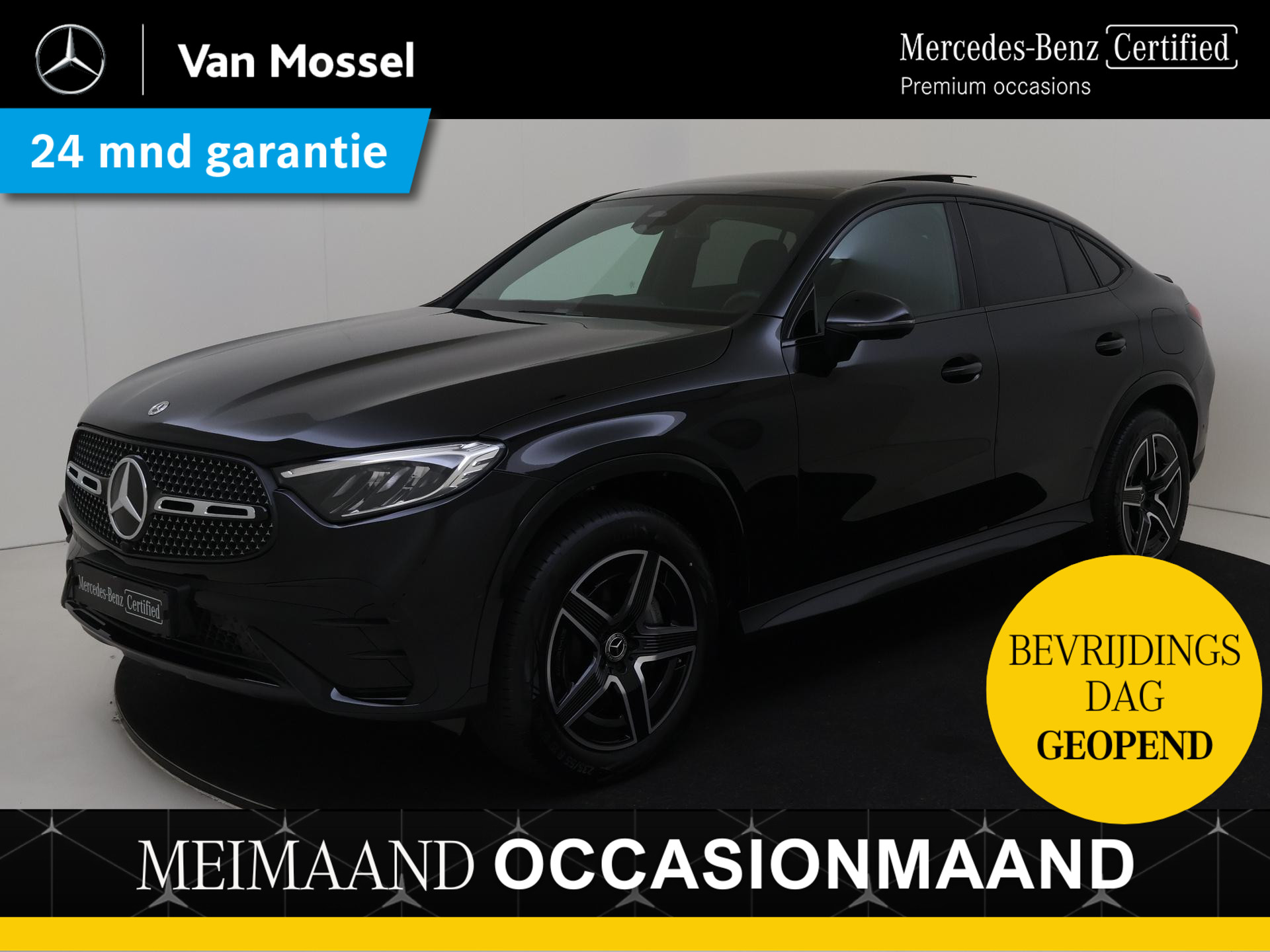 Mercedes-Benz GLC Coupé 300e 4MATIC AMG Line / Panorama Dak / Stoelverwarming + Ventilatie / Nightpakket / winterpakket/ trekhaak