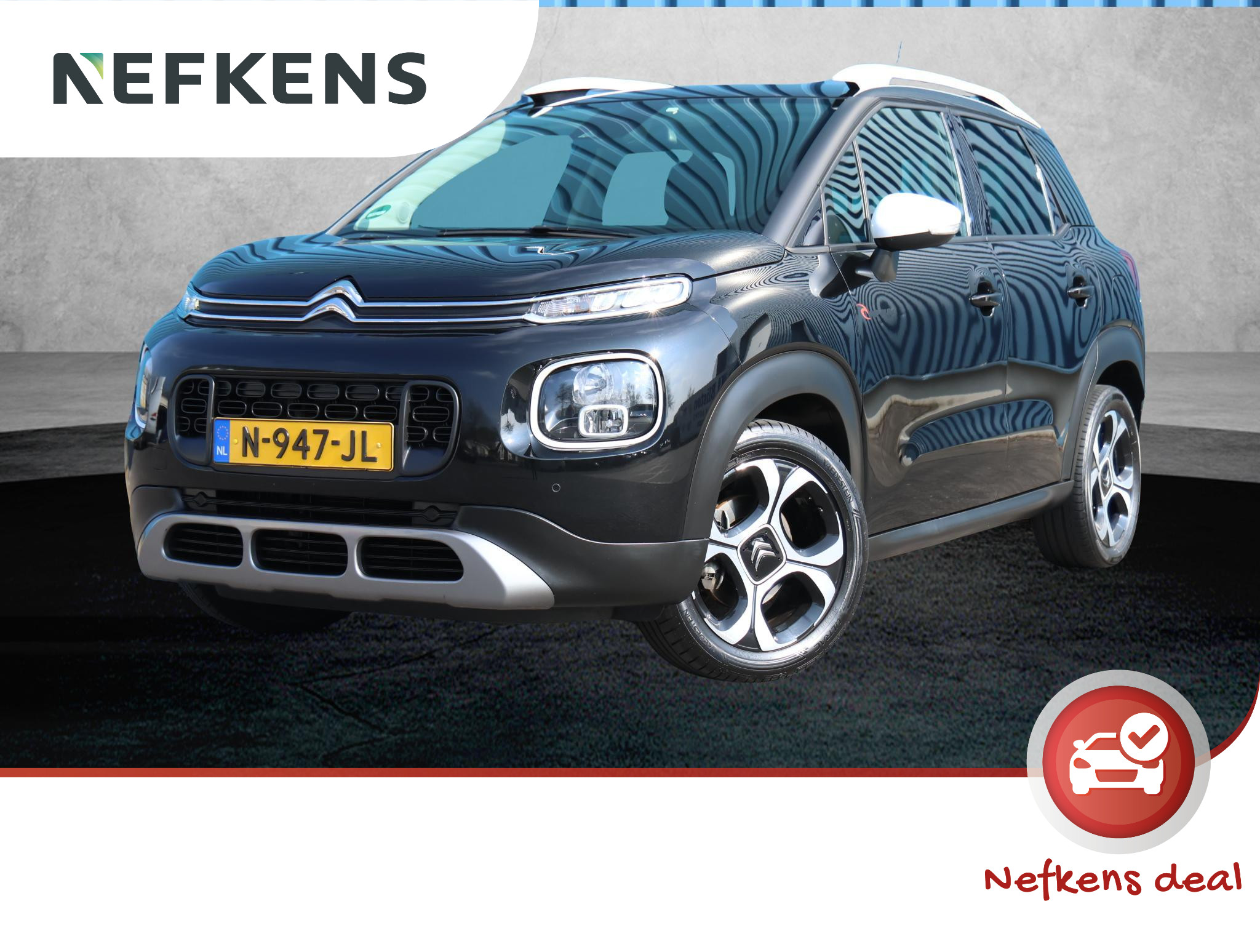 Citroën C3 Aircross 1.2 110PK S&S Shine | Grip Control & Hill Descent Assist | LED | Privacy glas | Navigatie | CarPlay & Android auto | 17"LMV |