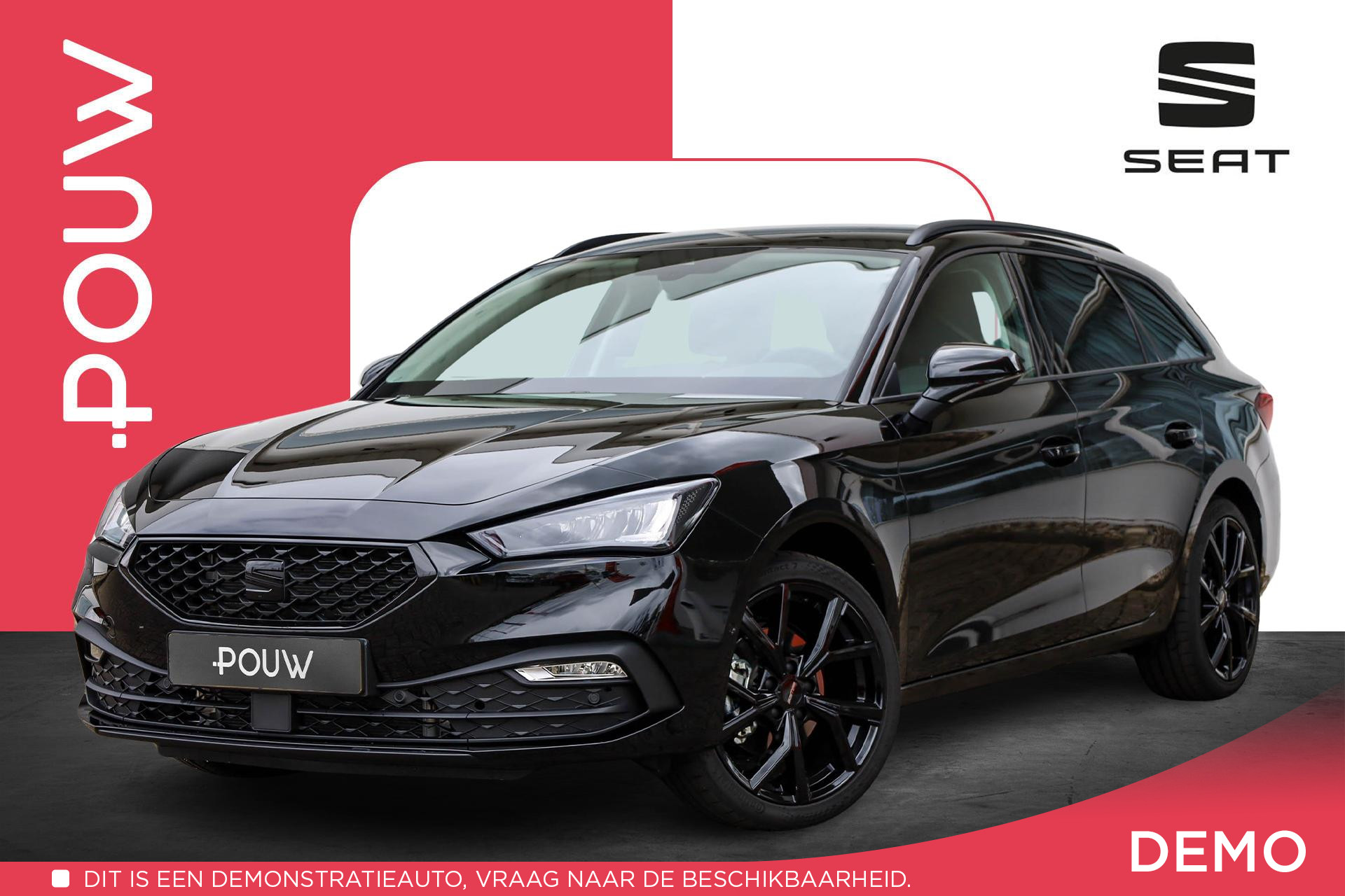 SEAT Leon Sportstourer 1.5 eTSI 150pk DSG Style Business Intense | Trekhaak Wegklapbaar | Adaptieve Cruise | Parkeerassistent | 18" Velgen