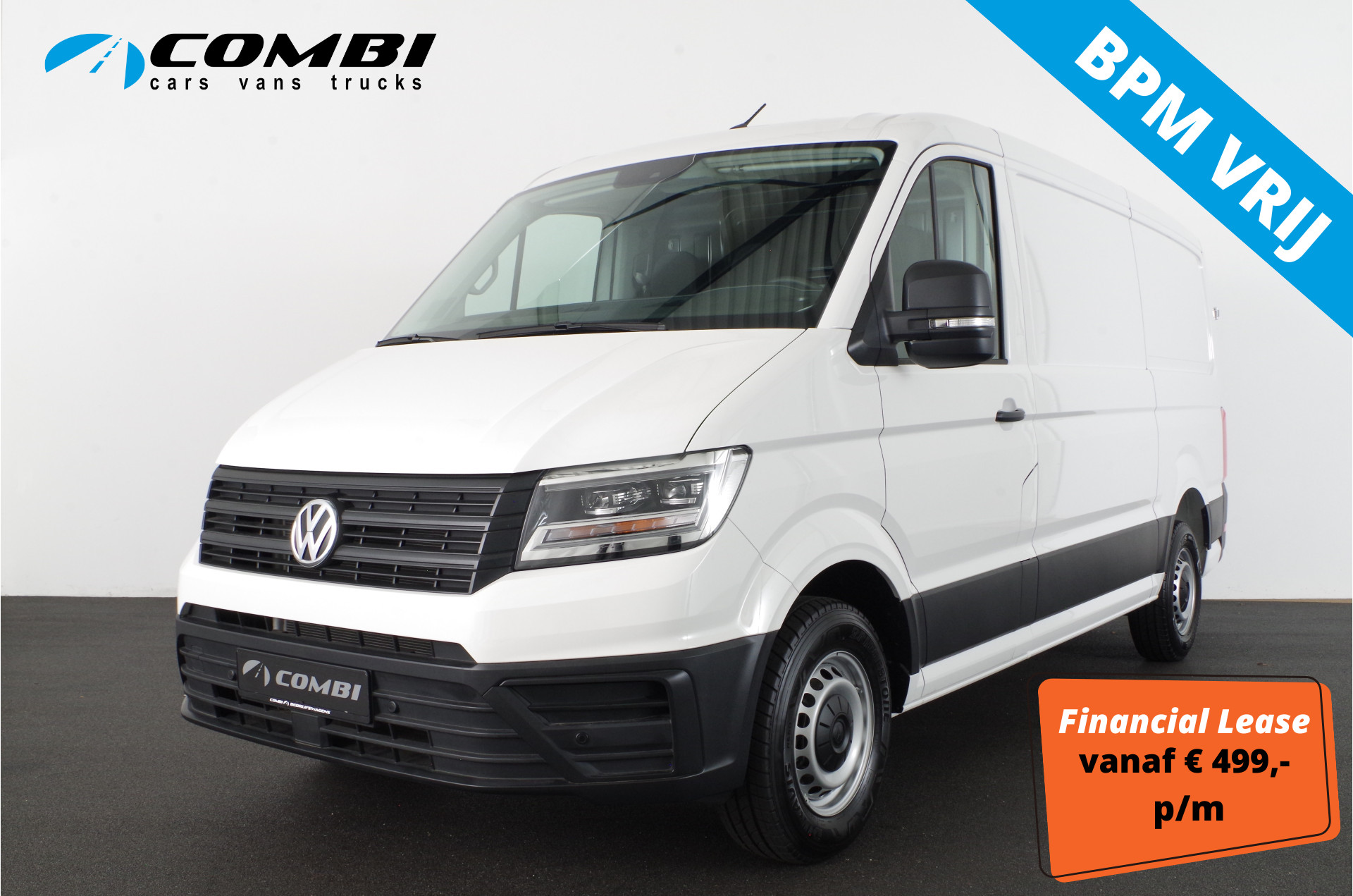 Volkswagen Crafter 35t 2.0 TDI L3H2 > BPM vrij!\Camera/cruise control/Apple Carplay/Android Auto/parkeersensor voor en achter Lease ook mogelijk!