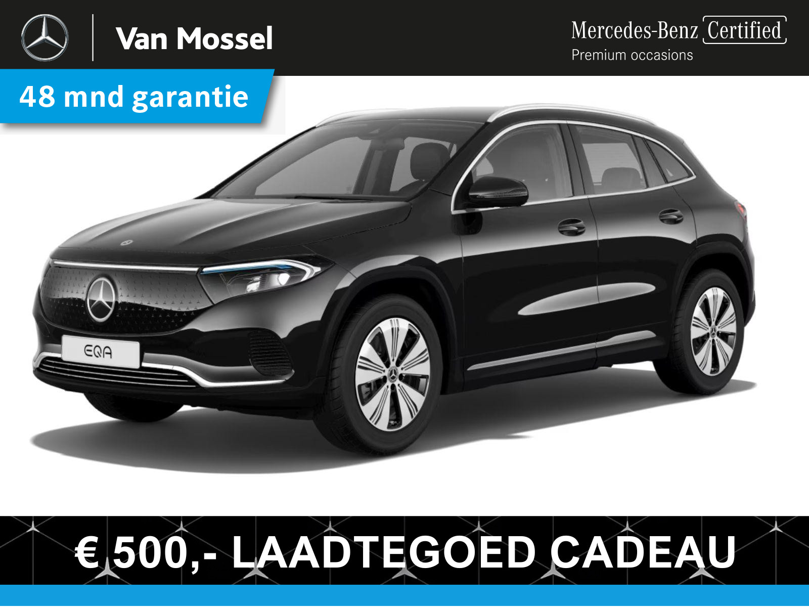 Mercedes-Benz EQA 250+ Essential Line 71 kWh / Stoelverwarming / Achteruitrijcamera / Trekhaak /