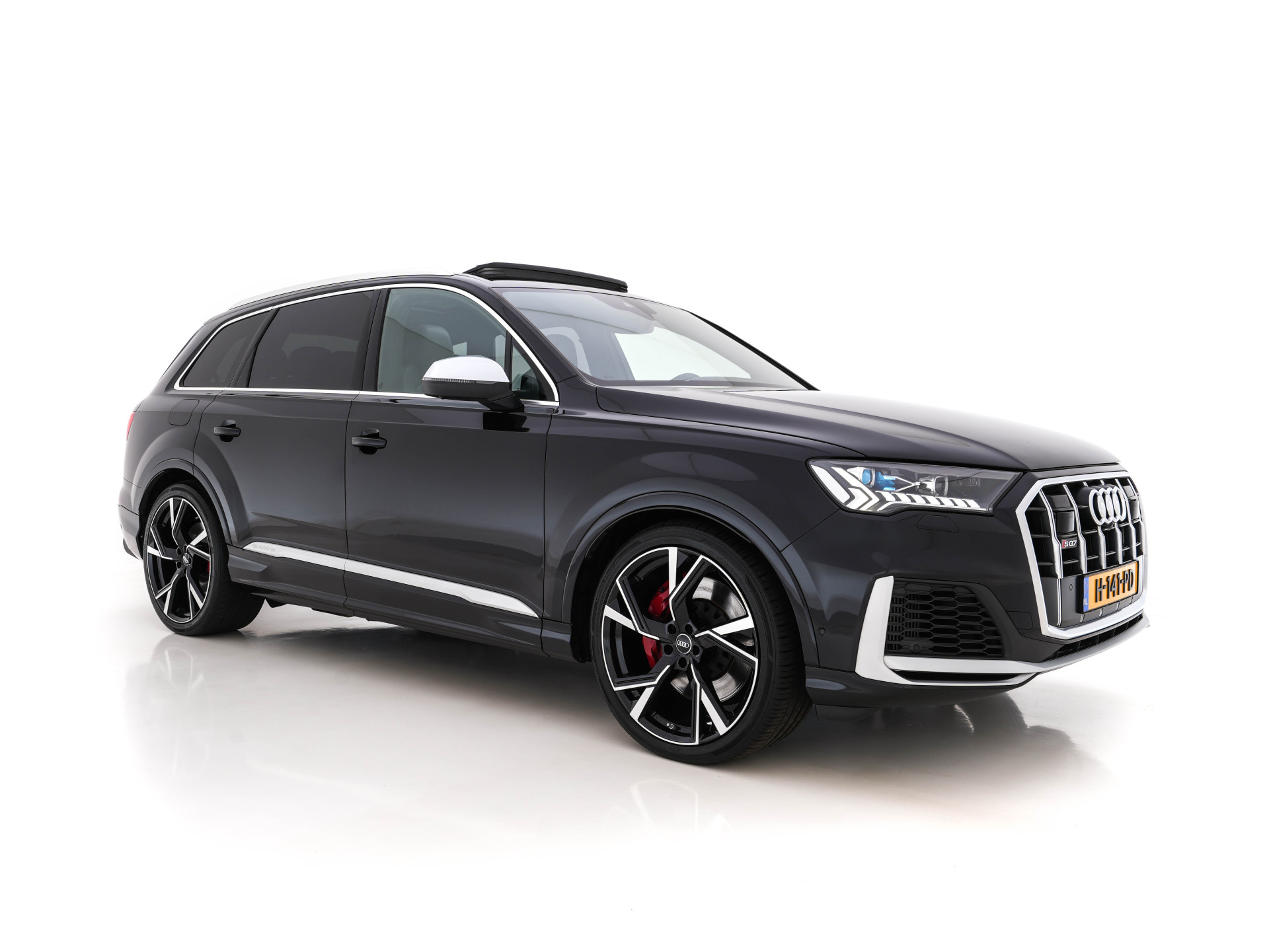 Audi SQ7 4.0 TDI SQ7 Quattro [ 7-Pers. ] Aut. *PANO | HEAD-UP | LASER-LED | NIGHT-VISION | VALCONA-DESIGN-LEATHER | BOSE-SURROUND | SURROUND-VIEW | MEMORY-PACK | NAVI-FULLMAP |  TOWBAR | AMBIENT-LIGHT | DAB | MASSAGE-SPORT-SEATS | .