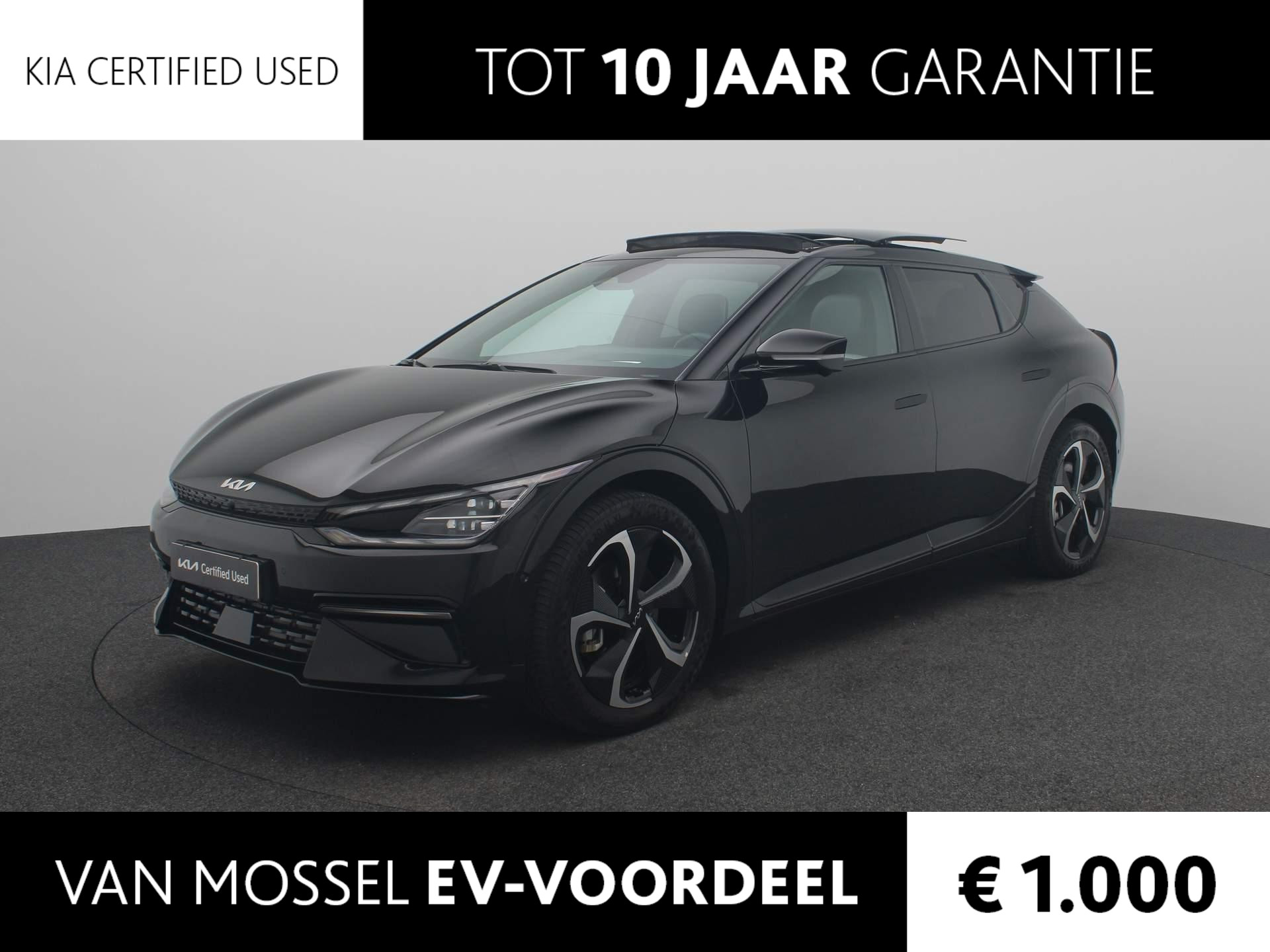 Kia EV6 GT-Line AWD 77.4 kWh | LED | Stoelverwarming | Panoramadak | Apple Carplay - Android Auto | Meridian