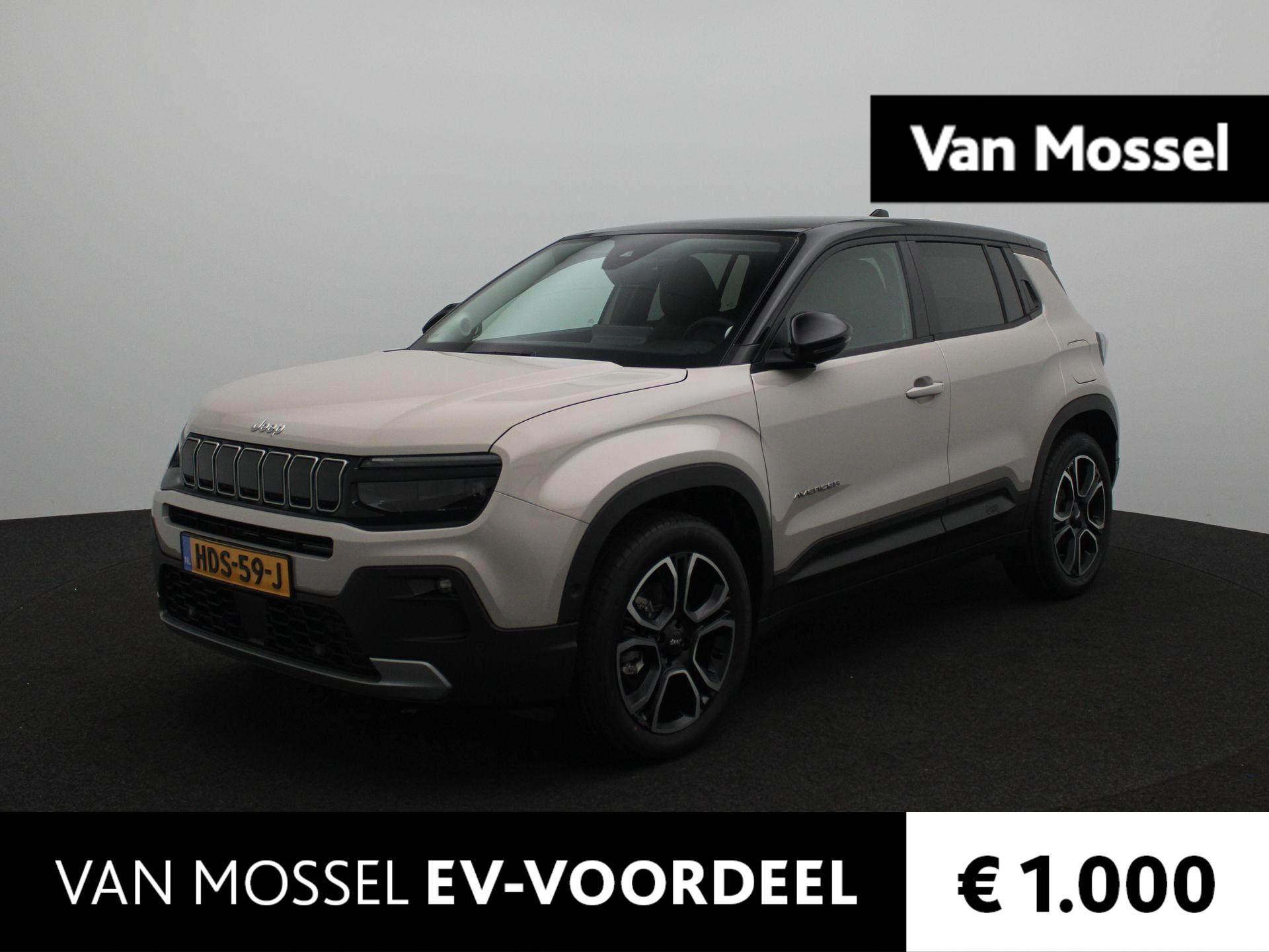 Jeep Avenger Summit 54 kWh | Warmtepomp | Leder | Schuifdak | Stoelverwarming |