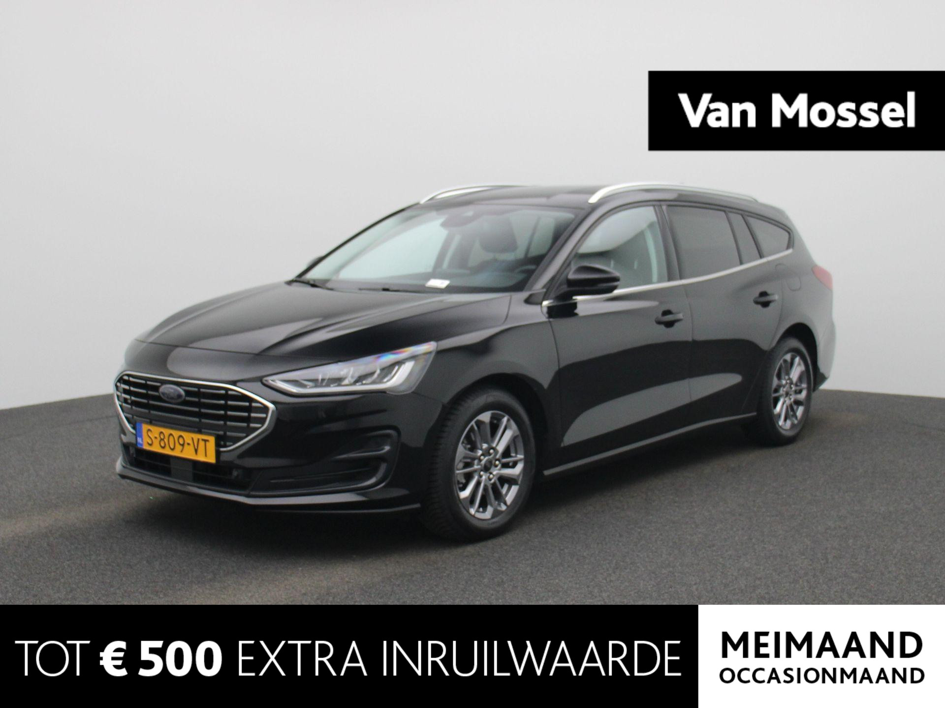 Ford Focus Wagon 1.0 EcoBoost Hybrid Titanium Style NAVIGATIE | LICHTMETALEN VELGEN | CLIMA | CRUISE | BLUETOOTH | ELEKTRISCH INKLAPBARE SPIEGELS | PARKEERSENSOREN |