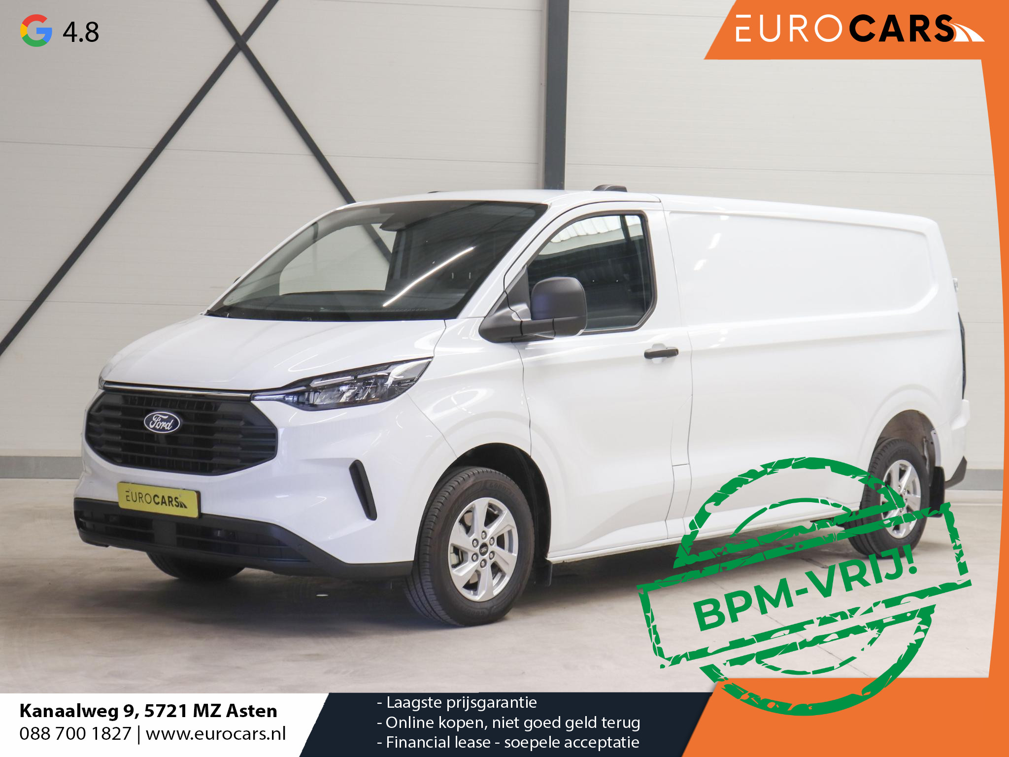 Ford Transit Custom 280 2.0 TDCI L2H1 Trend NM Airco Cruise Navi PDC Camera Carplay