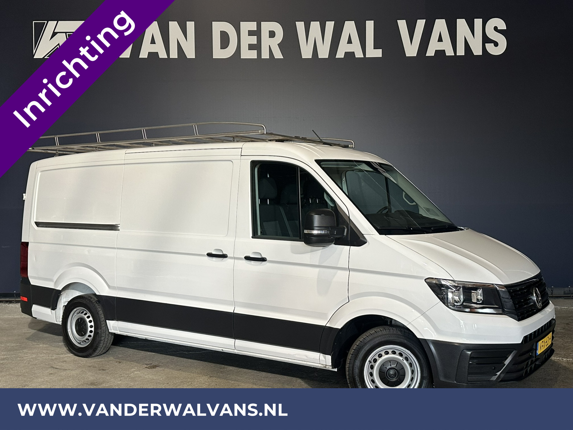 Volkswagen Crafter 2.0 TDI 177pk L3H2 L2H1 Inrichting Euro6 Airco | Navigatie | Apple Carplay | Android Auto, 3000kg Trekhaak, Imperiaal, Cruisecontrol, Parkeersensoren, Bijrijdersbank