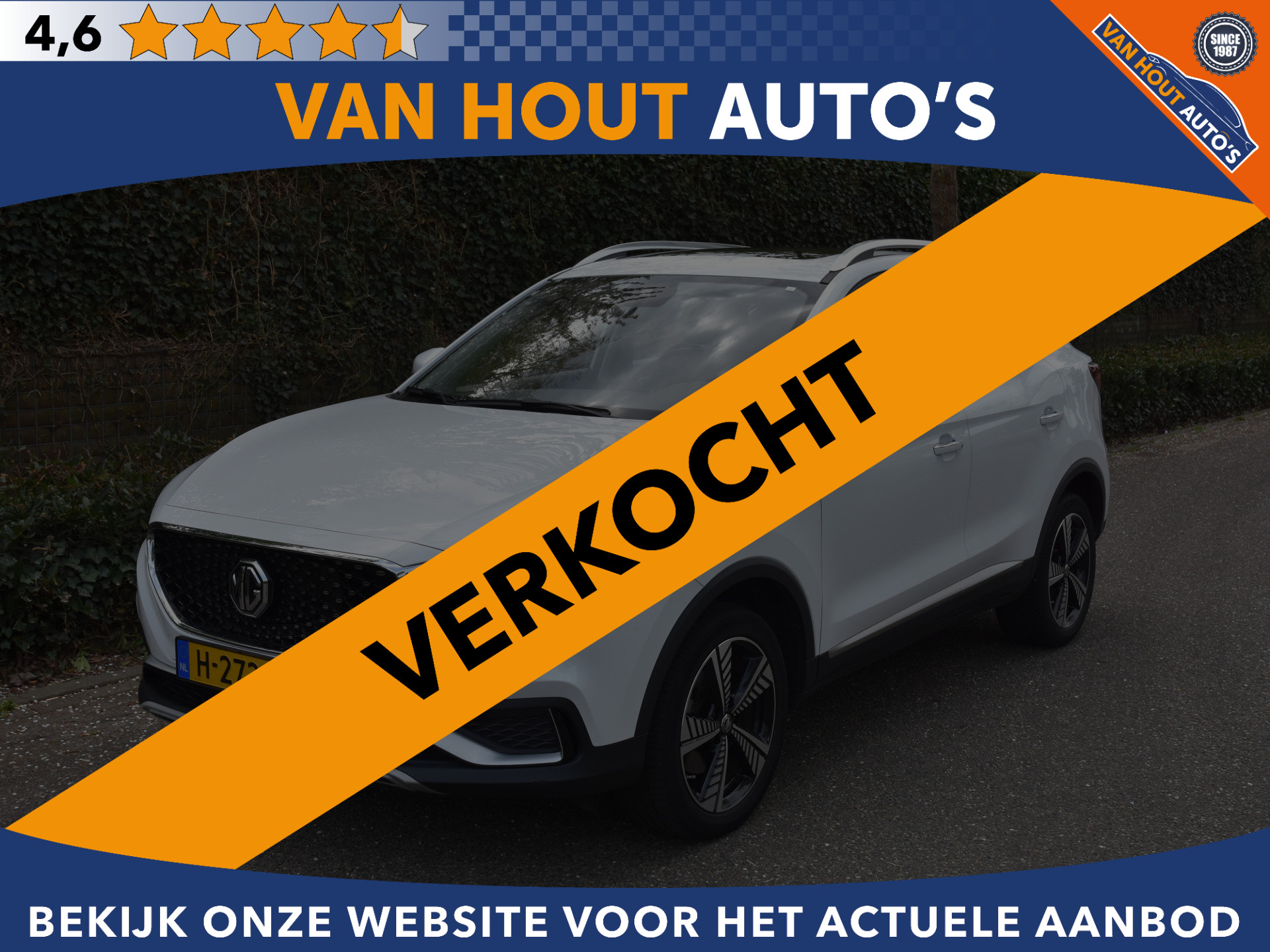 MG ZS-EV Luxury 45 kWh | LEDER | PANORAMADAK| CARPLAY | VERKOCHT