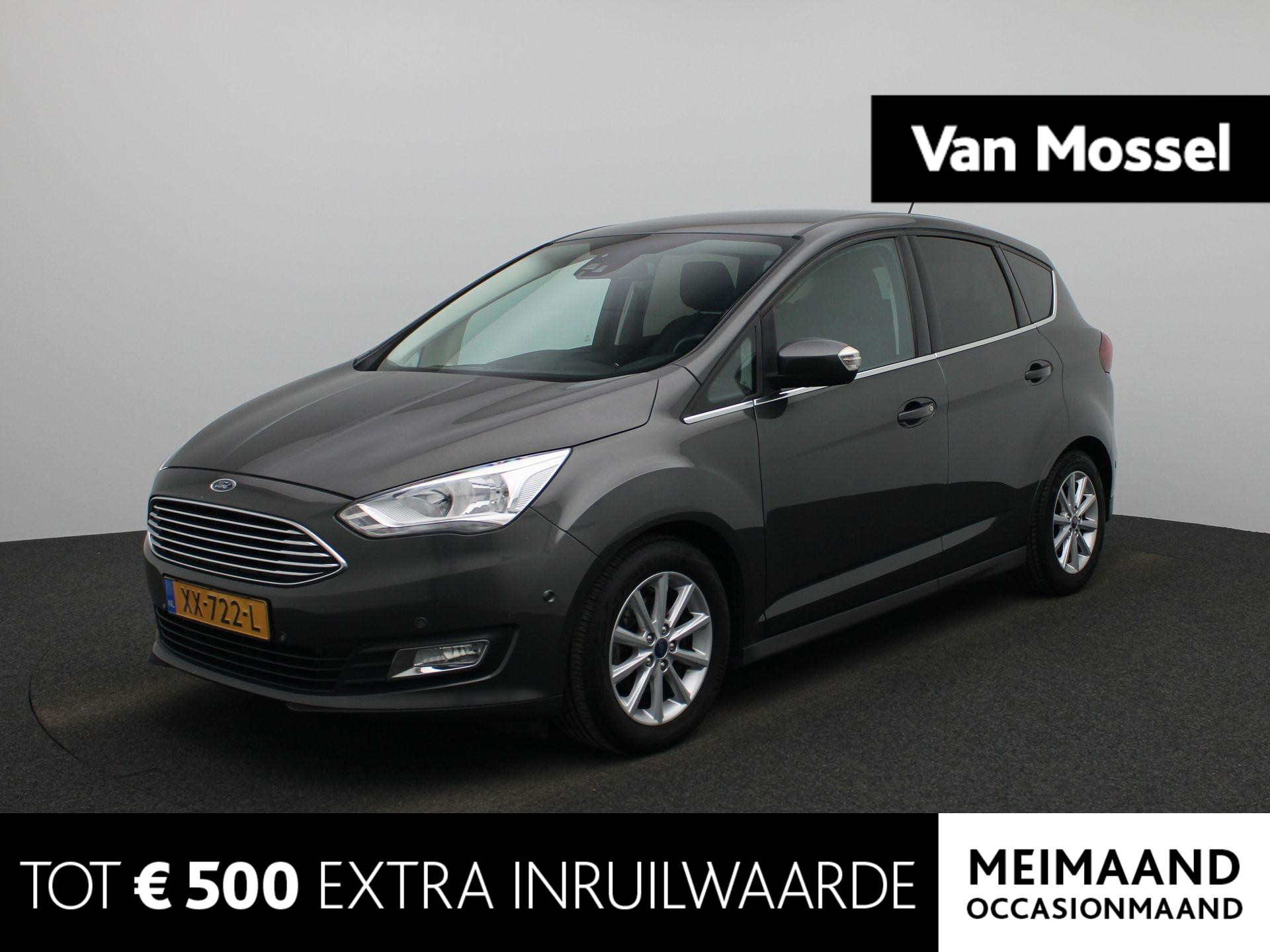 Ford C-MAX 1.0 Titanium | CAMERA | NAVIGATIE | KLIMAATREGELING | PARKEERSENSOREN | ELEKTRISCHE ACHTERKLEP | CRUISE-CONTROL | VOORRUIT VERWARMING |
