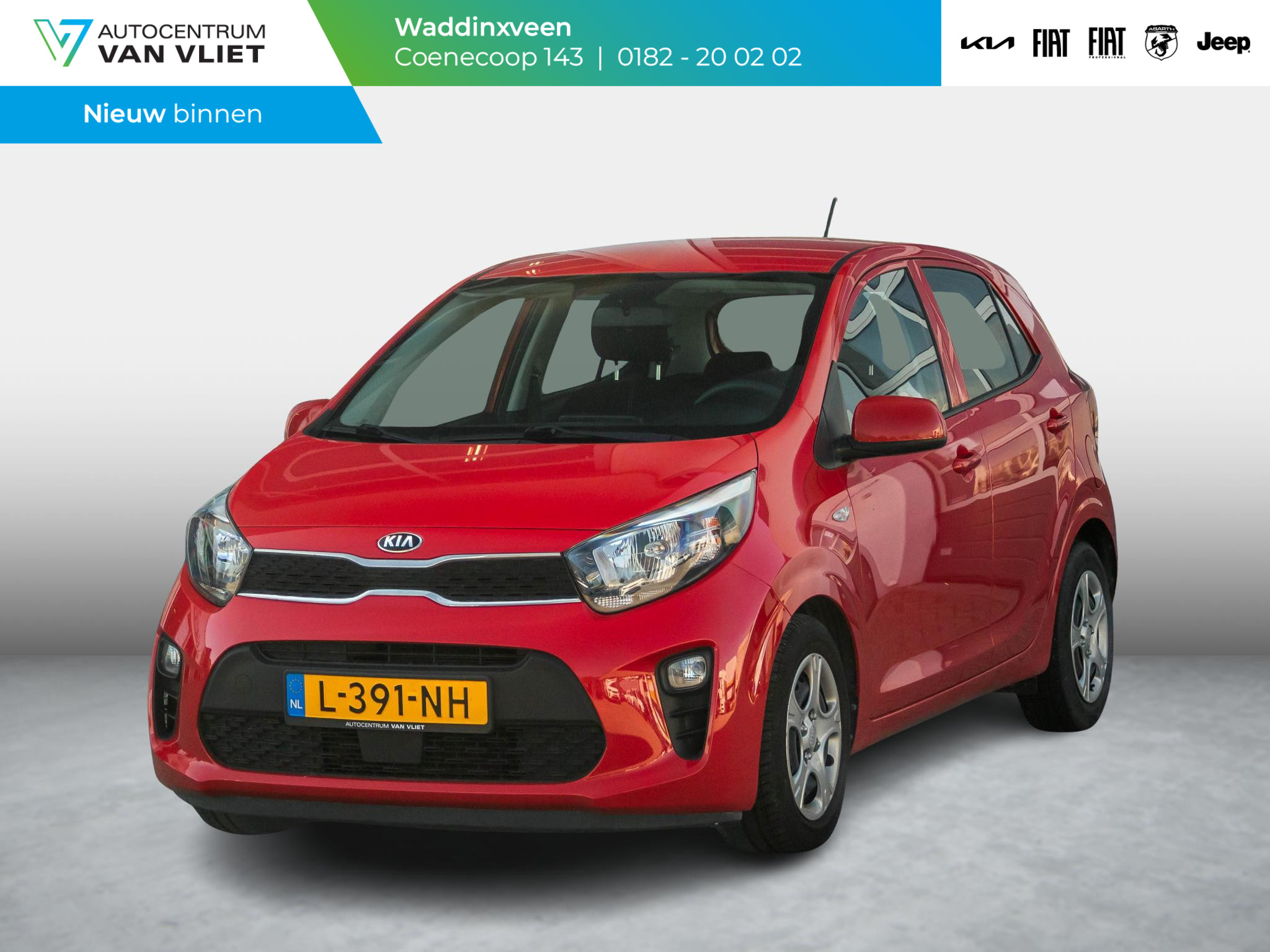 Kia Picanto 1.0 DPi ComfortLine l Airco l Bluetooth l Isofix